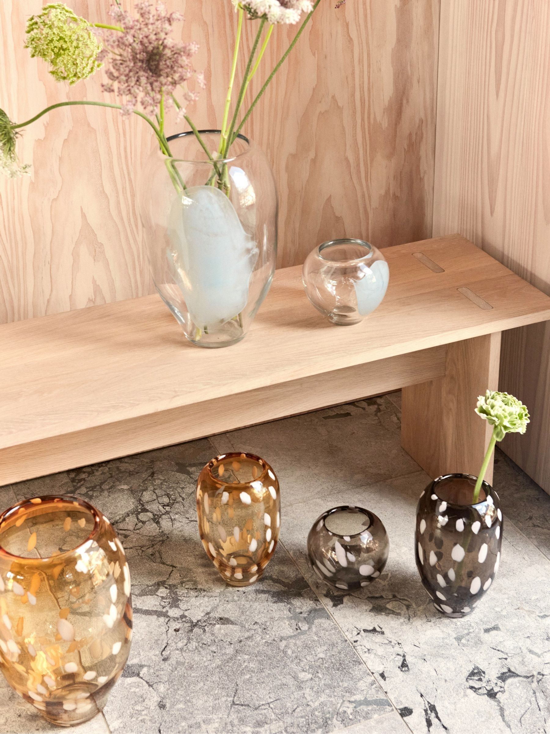 OYOY Living Amber Jali Large Vase - Image 3 of 4