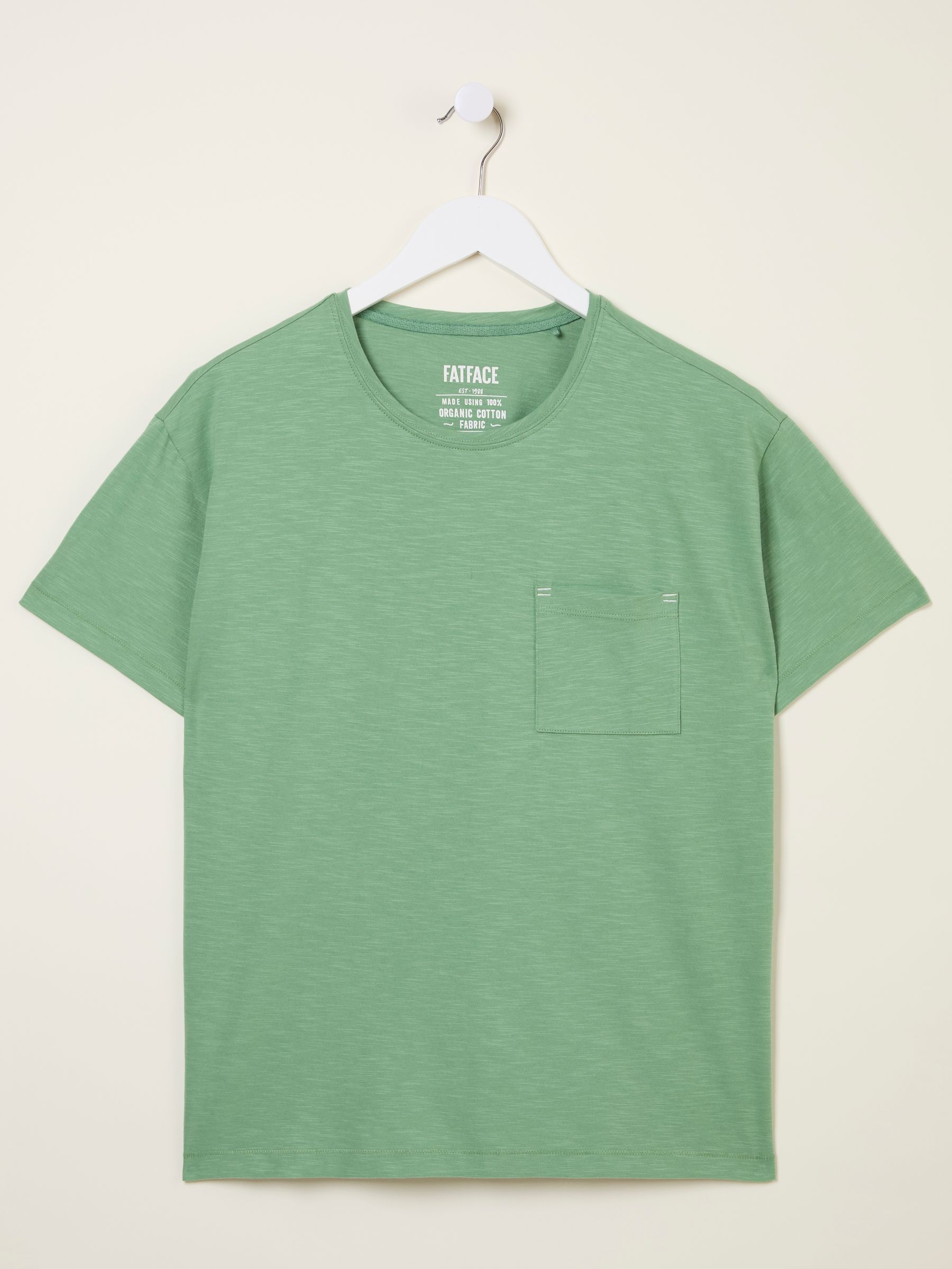 Lily Dark Teal Green 100% Cotton T-Shirt - Image 5 of 5