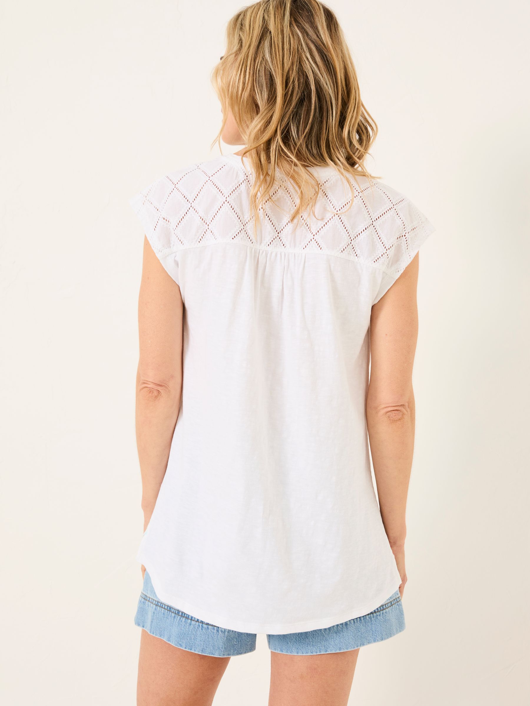 Sandi White Embroidered Tunic - Image 2 of 5