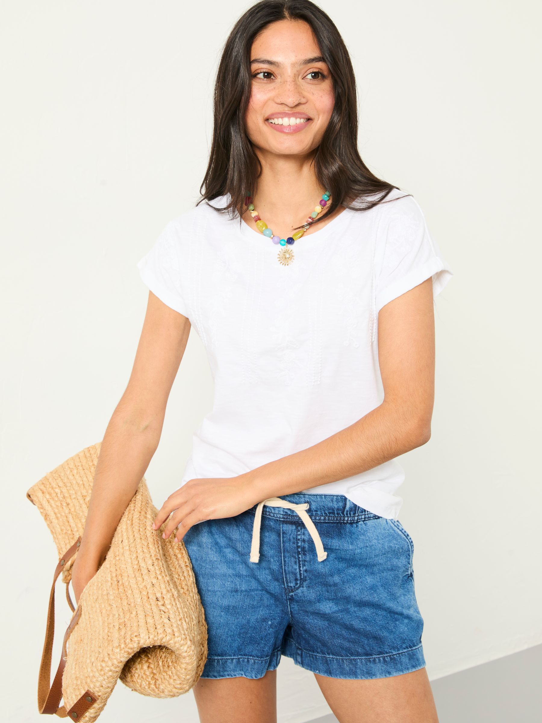 Embroidered T-shirt