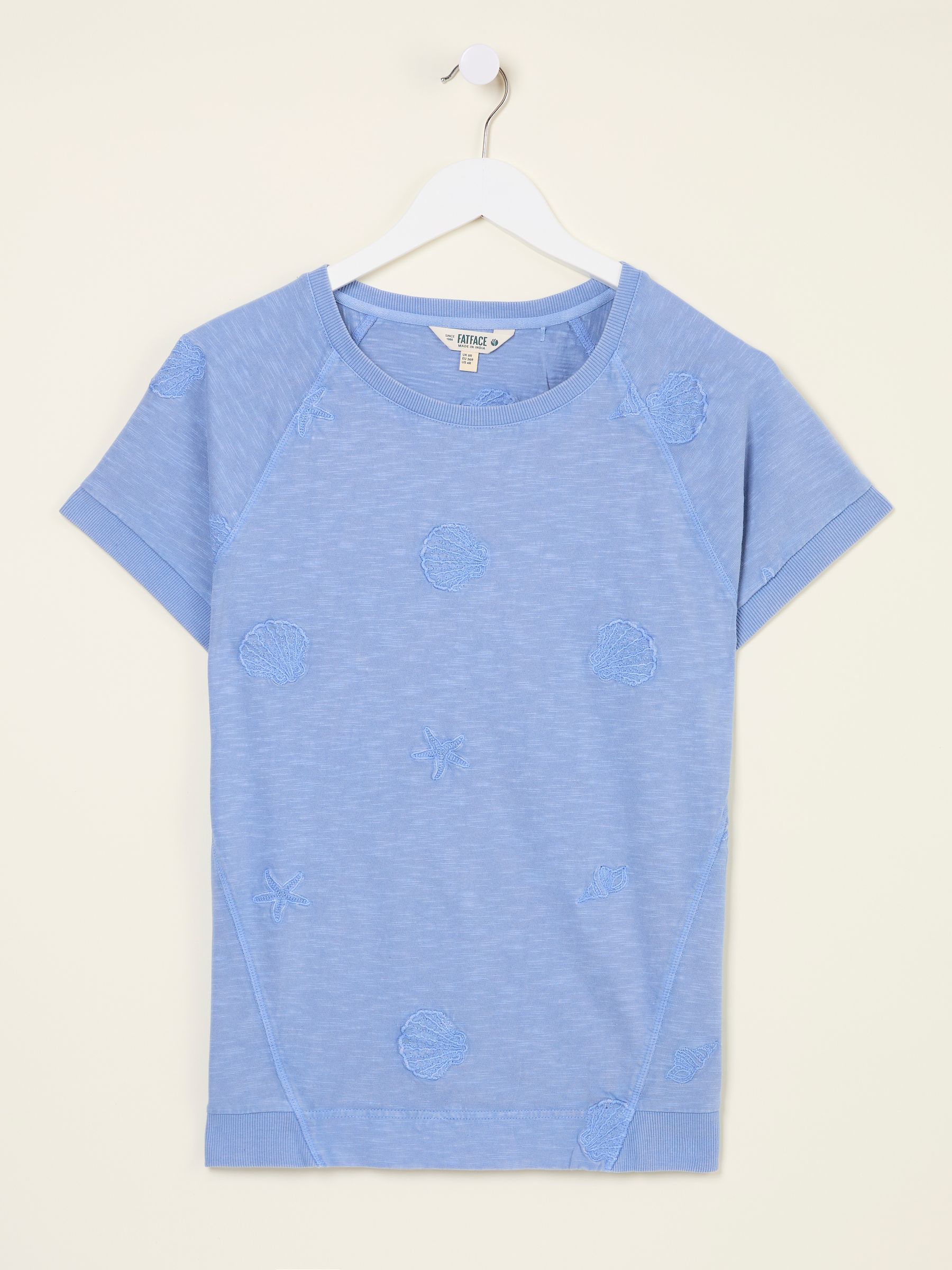 Blue Embroidered MCS TShirt - Image 5 of 5
