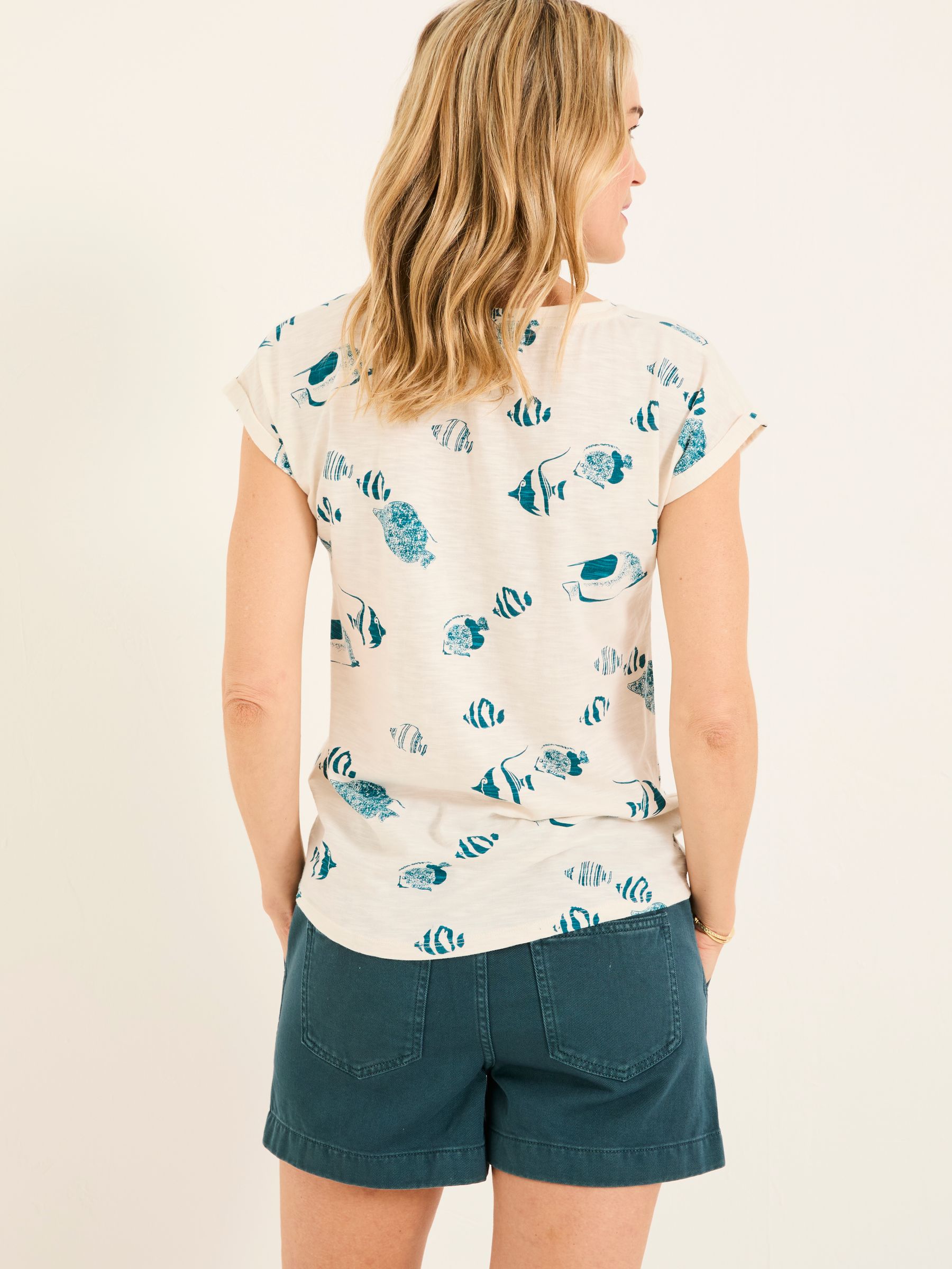 Ivy Ivory Shoal Shoal Printed T Shirt - Image 2 of 5