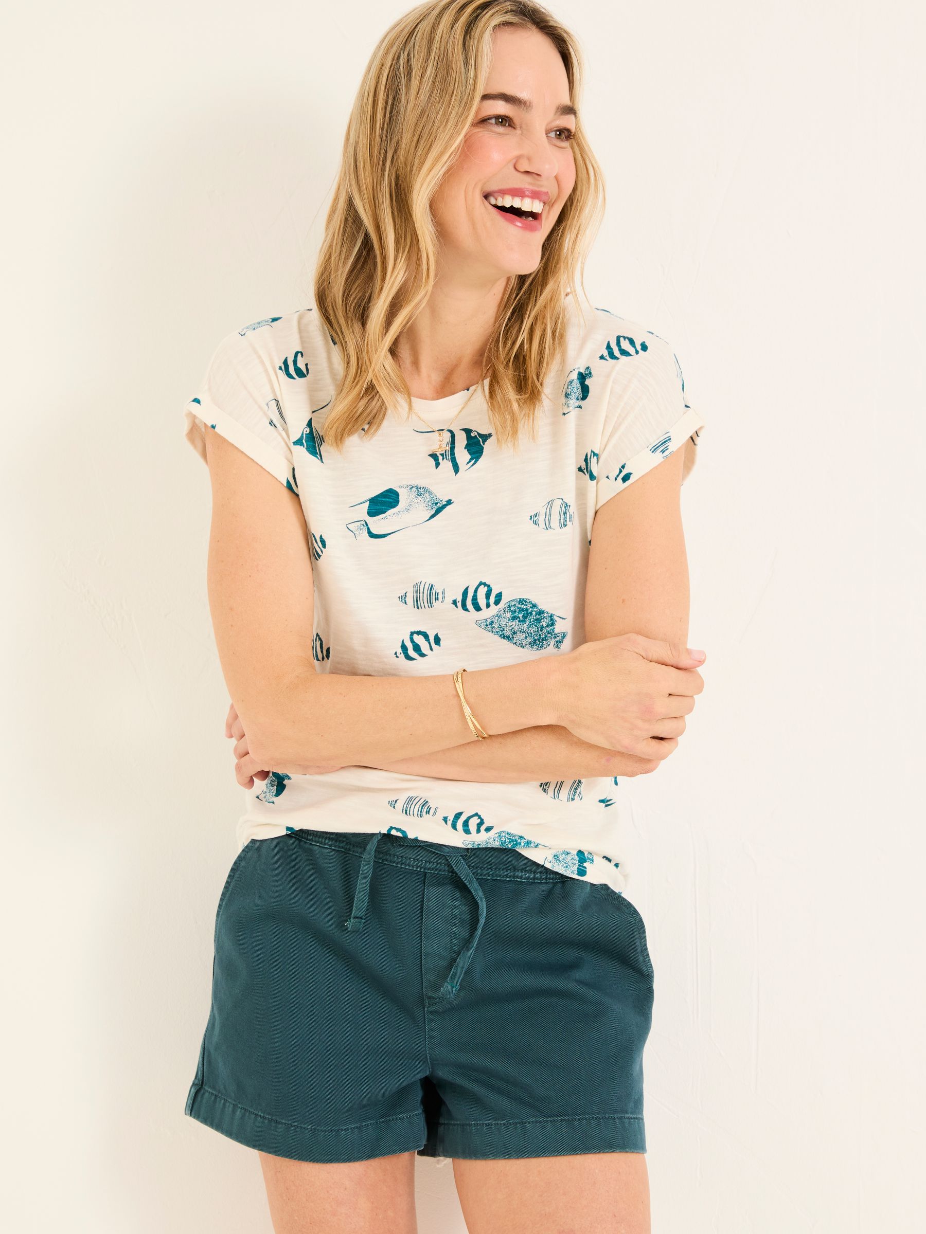 Ivy Ivory Shoal Shoal Printed T Shirt - Image 3 of 5