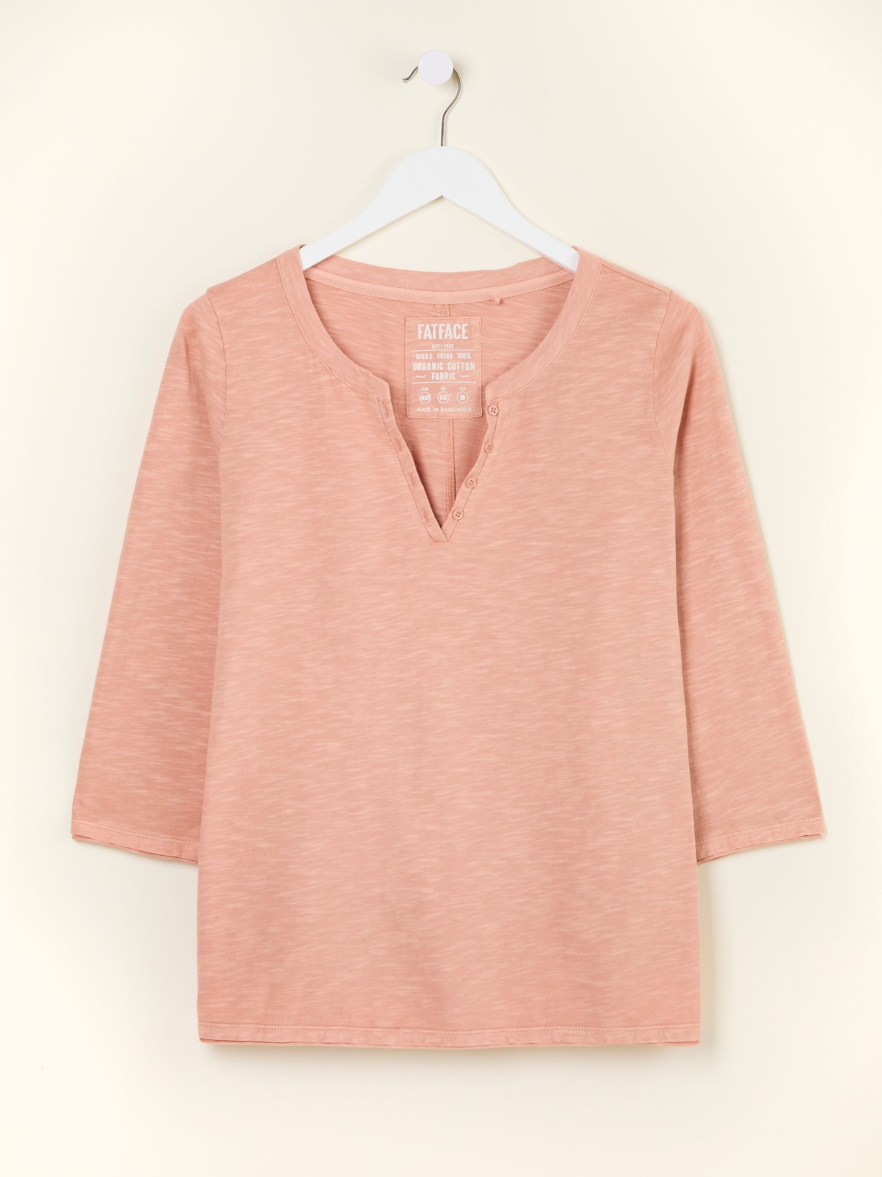 Aster Pink 3/4 Sleeve T-Shirt - Image 5 of 5