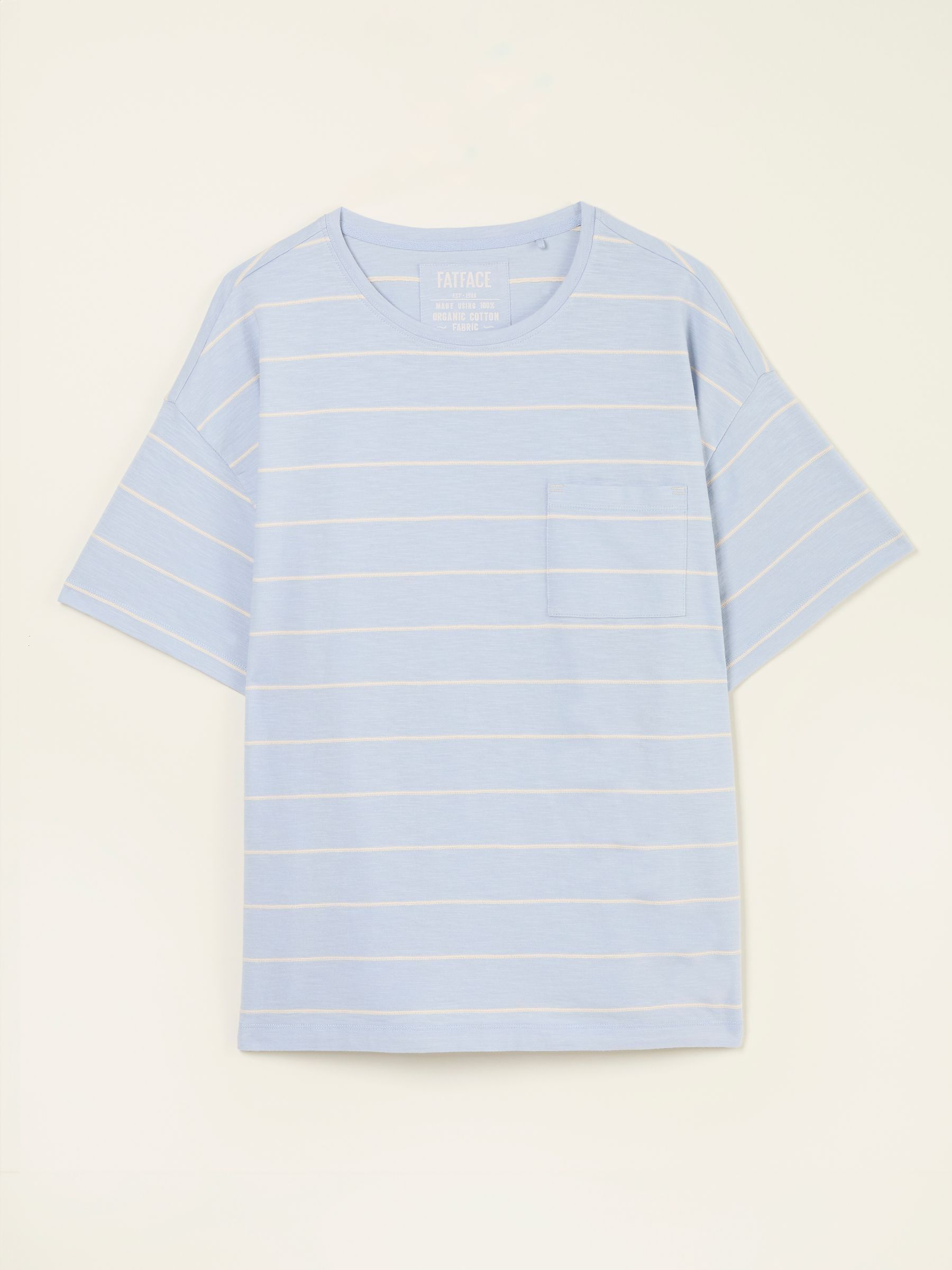 Lily Light Blue Stripe T Shirt - Image 5 of 5