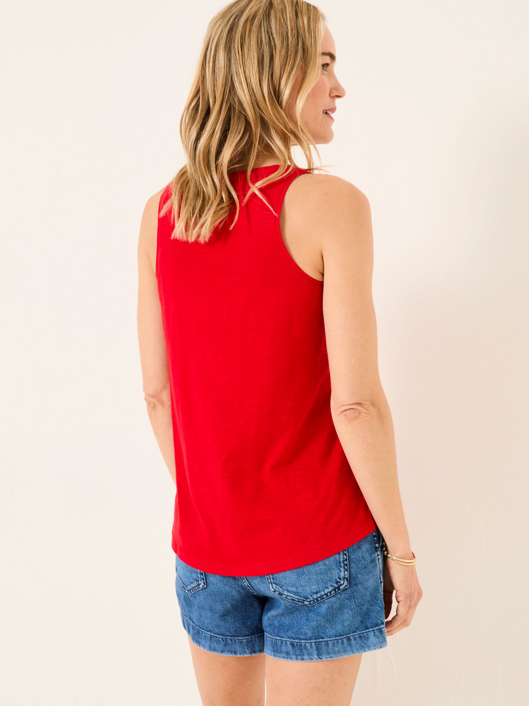 Kirsty Bright Red Vest - Image 2 of 5