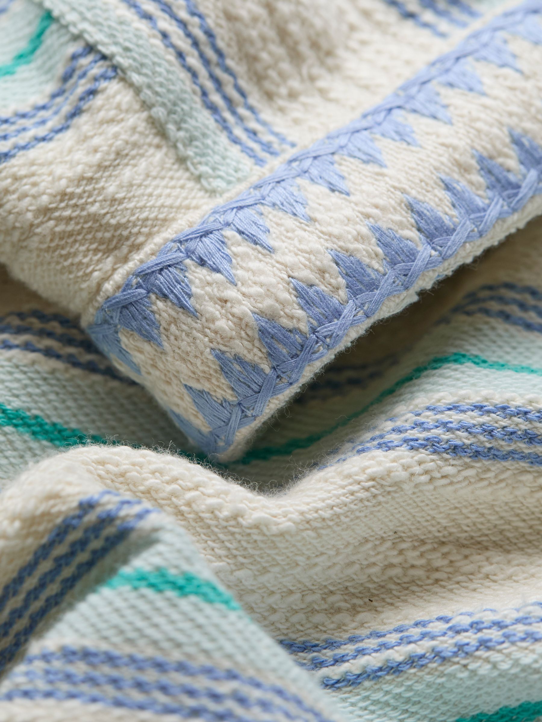 Ally Natural Homespun Zip Through Hoodie - Image 7 of 7