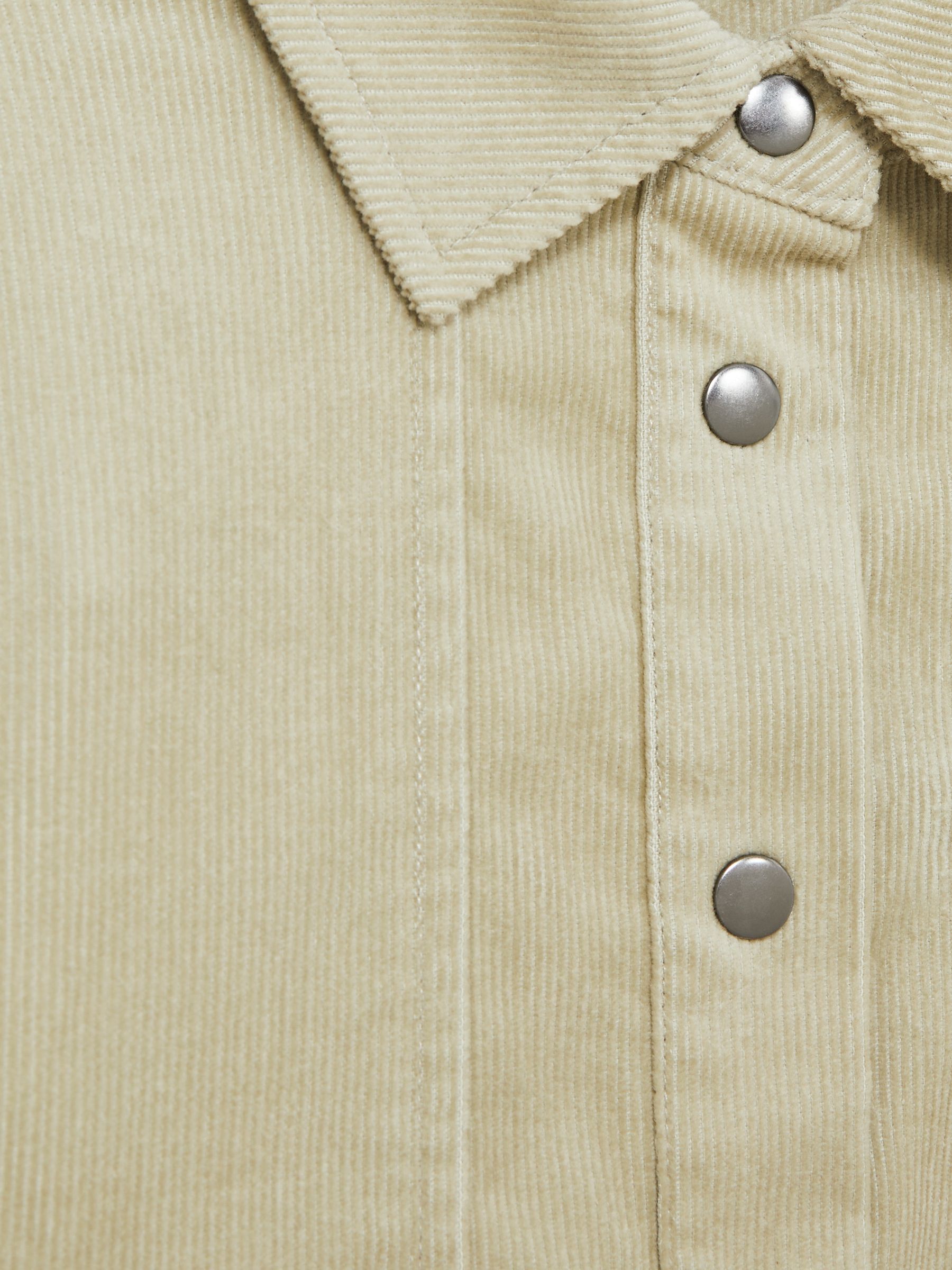 4-9 yrs Corduroy Belted Long-Sleeve Dress in Camel - Image 4 of 4
