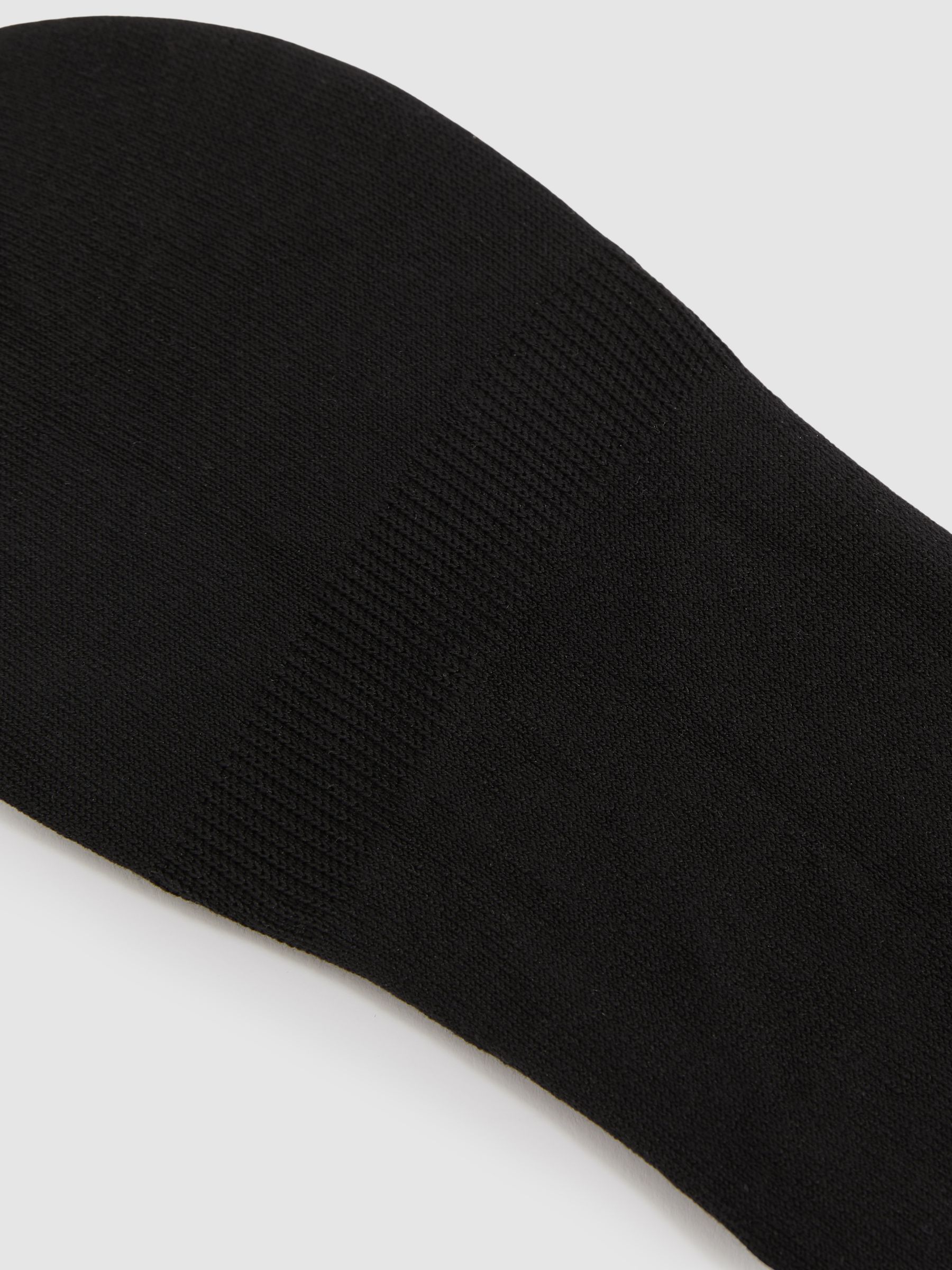 Cotton-Blend Loafer Socks in Black - Image 3 of 3