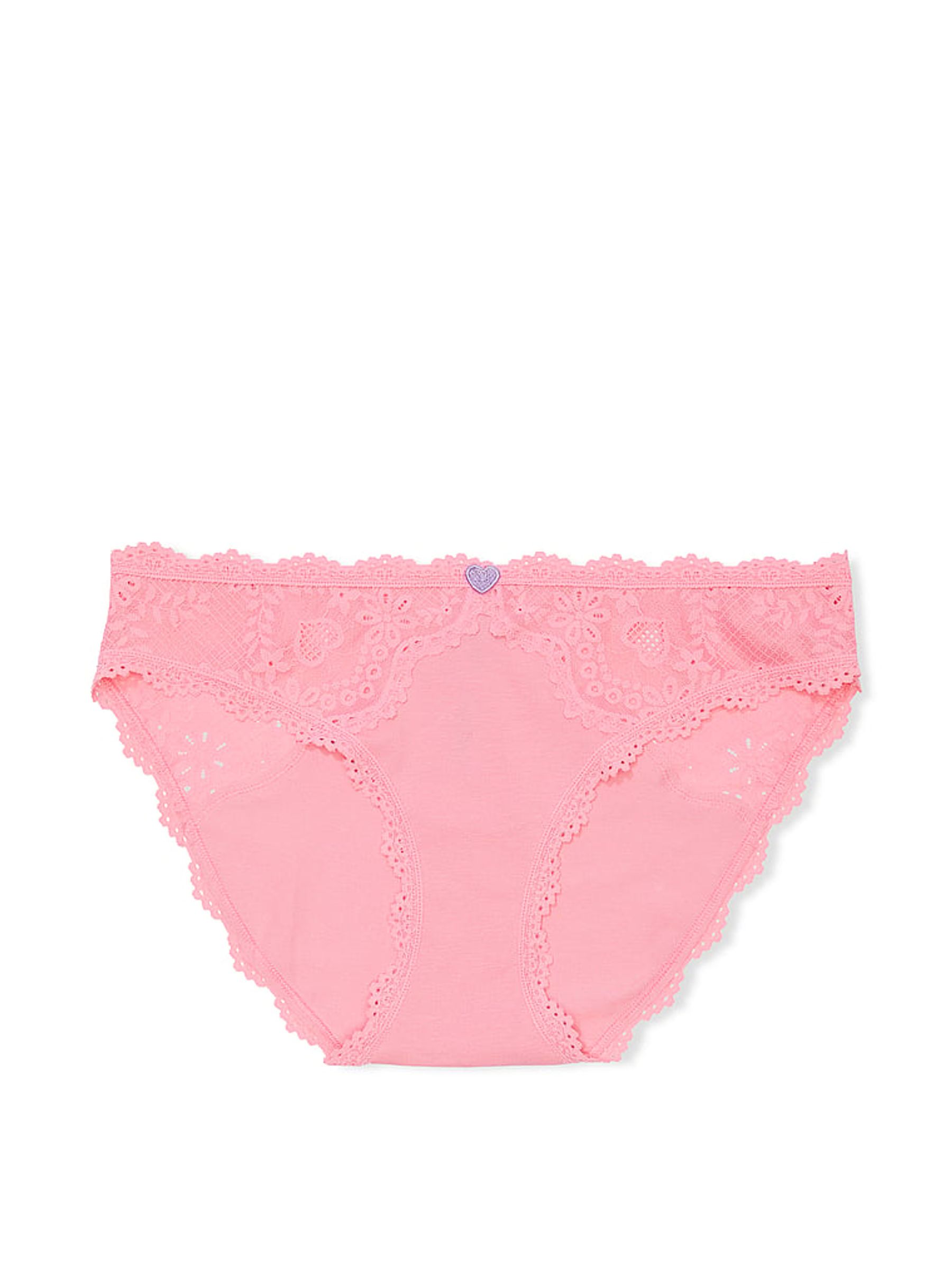 Pink Hope Bikini Heart Knickers - Image 3 of 3