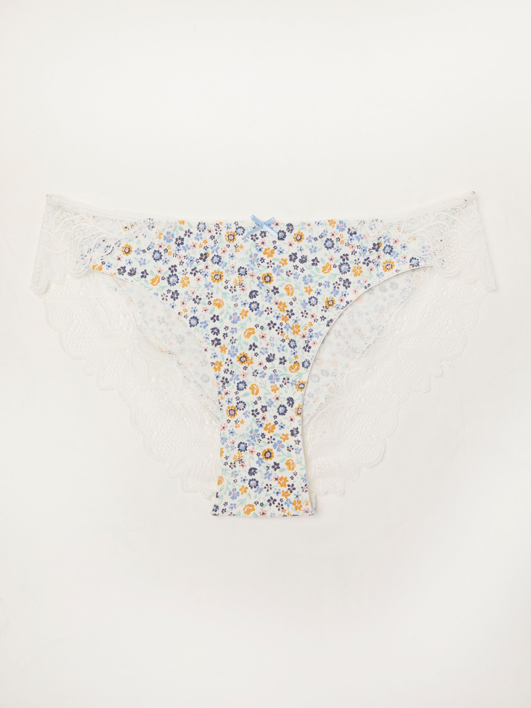White Floral Knickers - Image 1 of 2