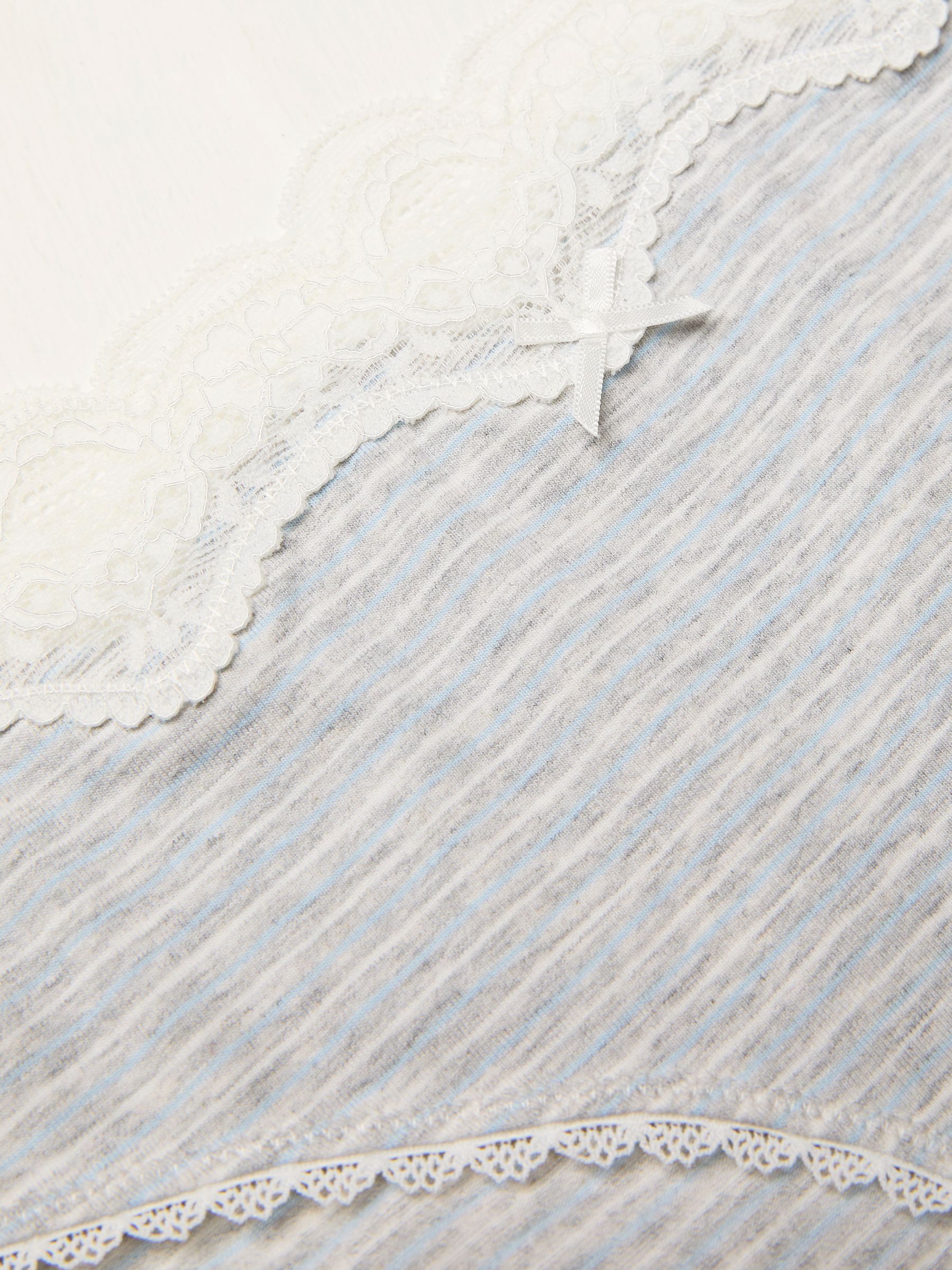 Grey Stripe Knickers - Image 2 of 2