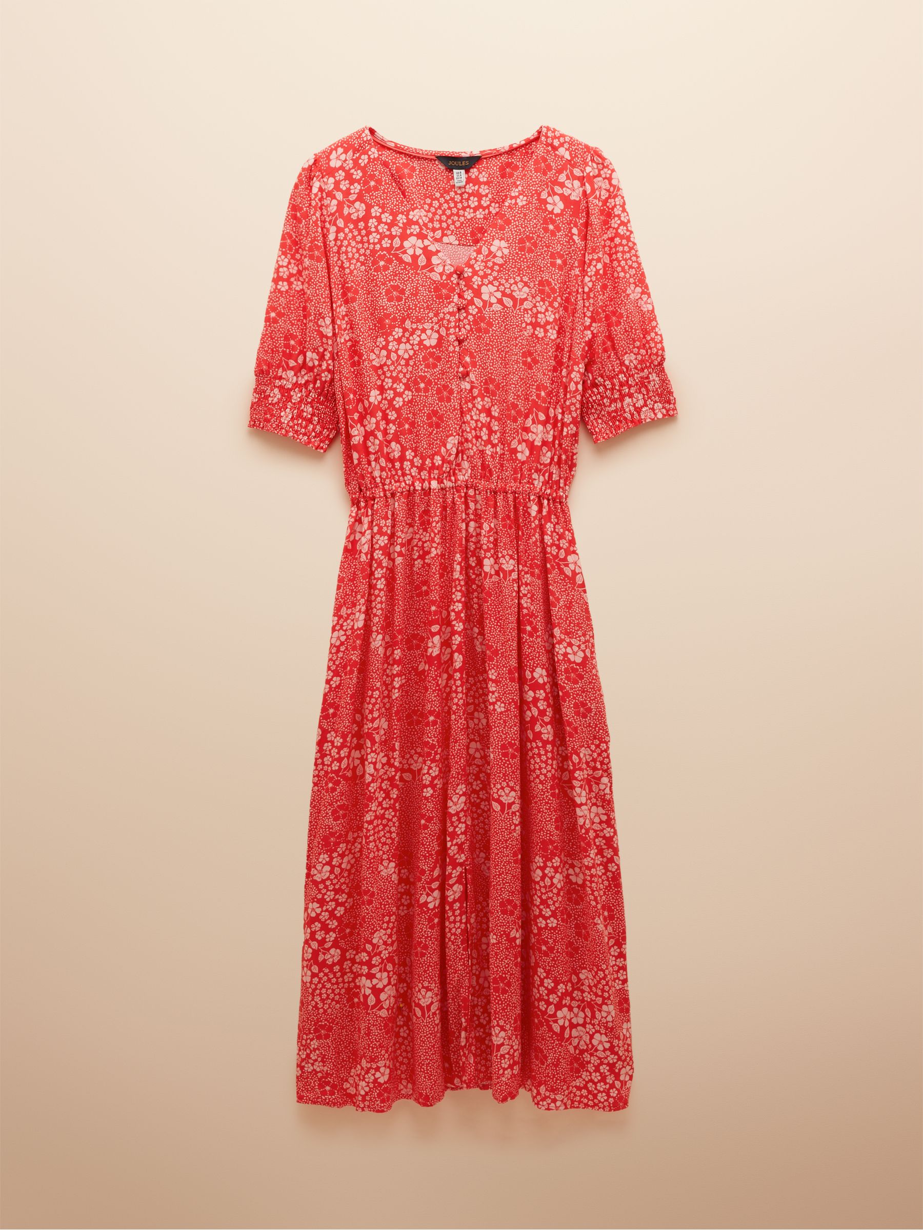 Adele Red Midi Dress - Image 6 of 6