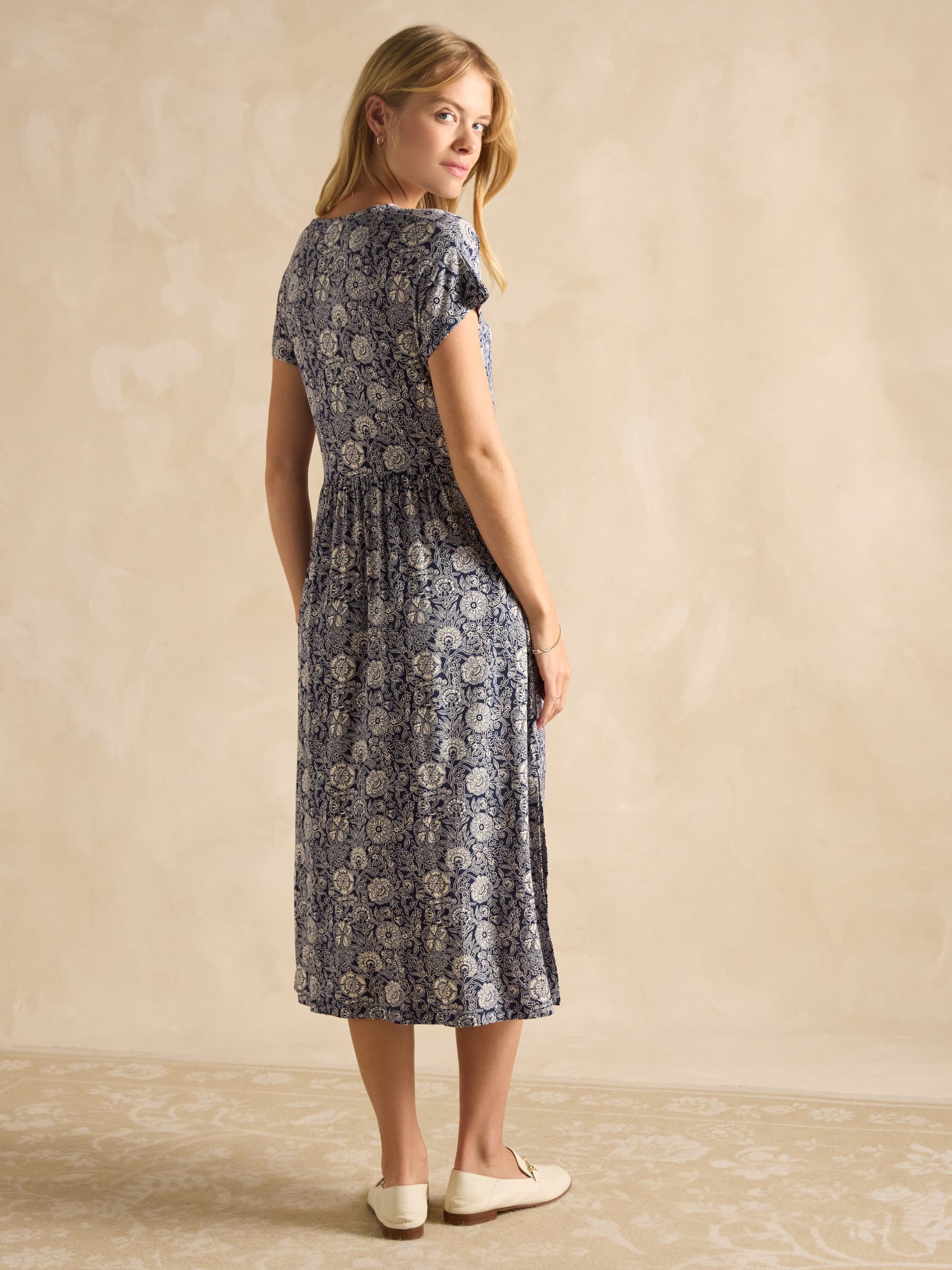 Nia Multi V-Neck Dress - Image 2 of 7