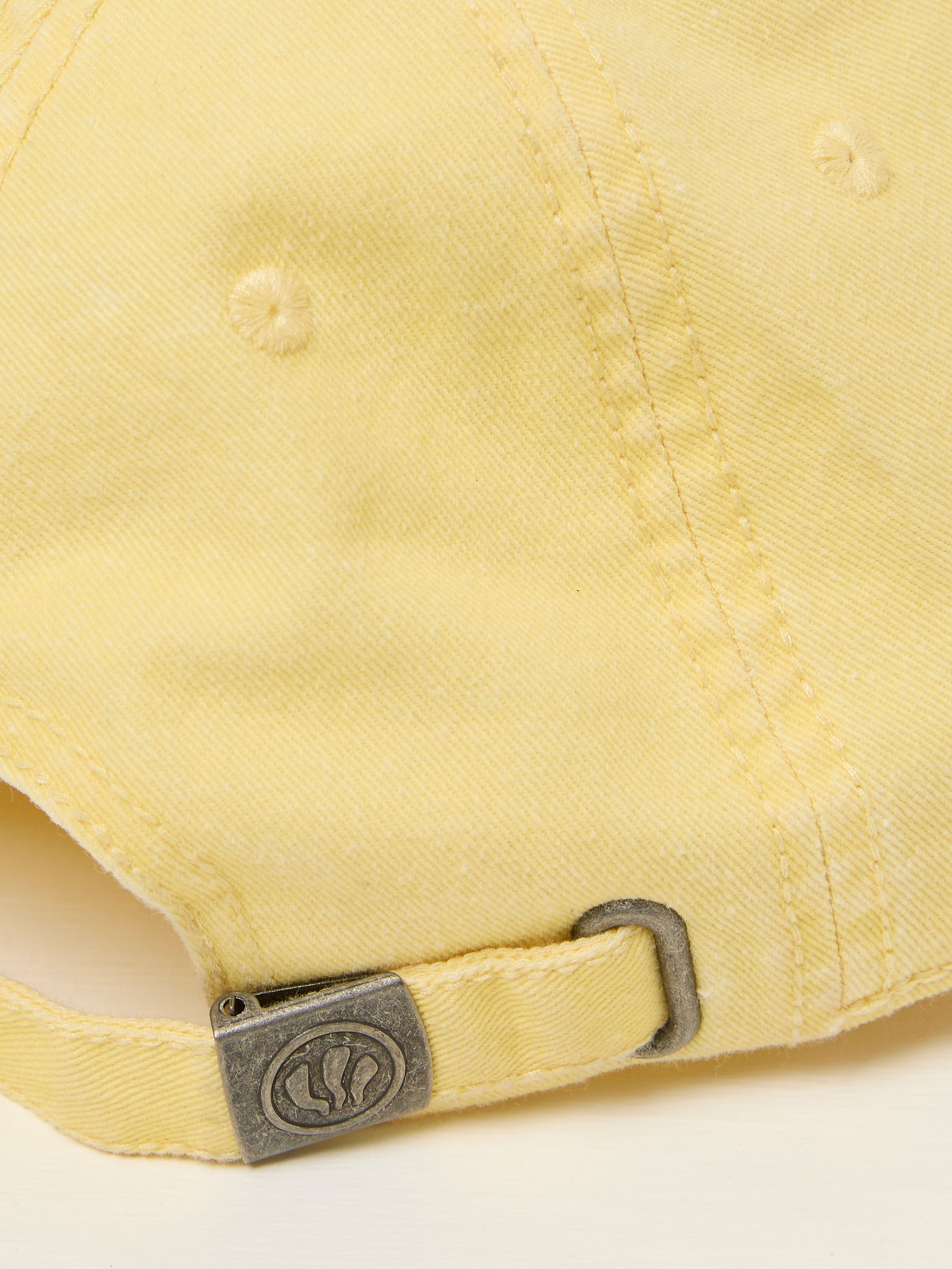 Yellow Flower Detail 100% Cotton Cap - Image 2 of 4