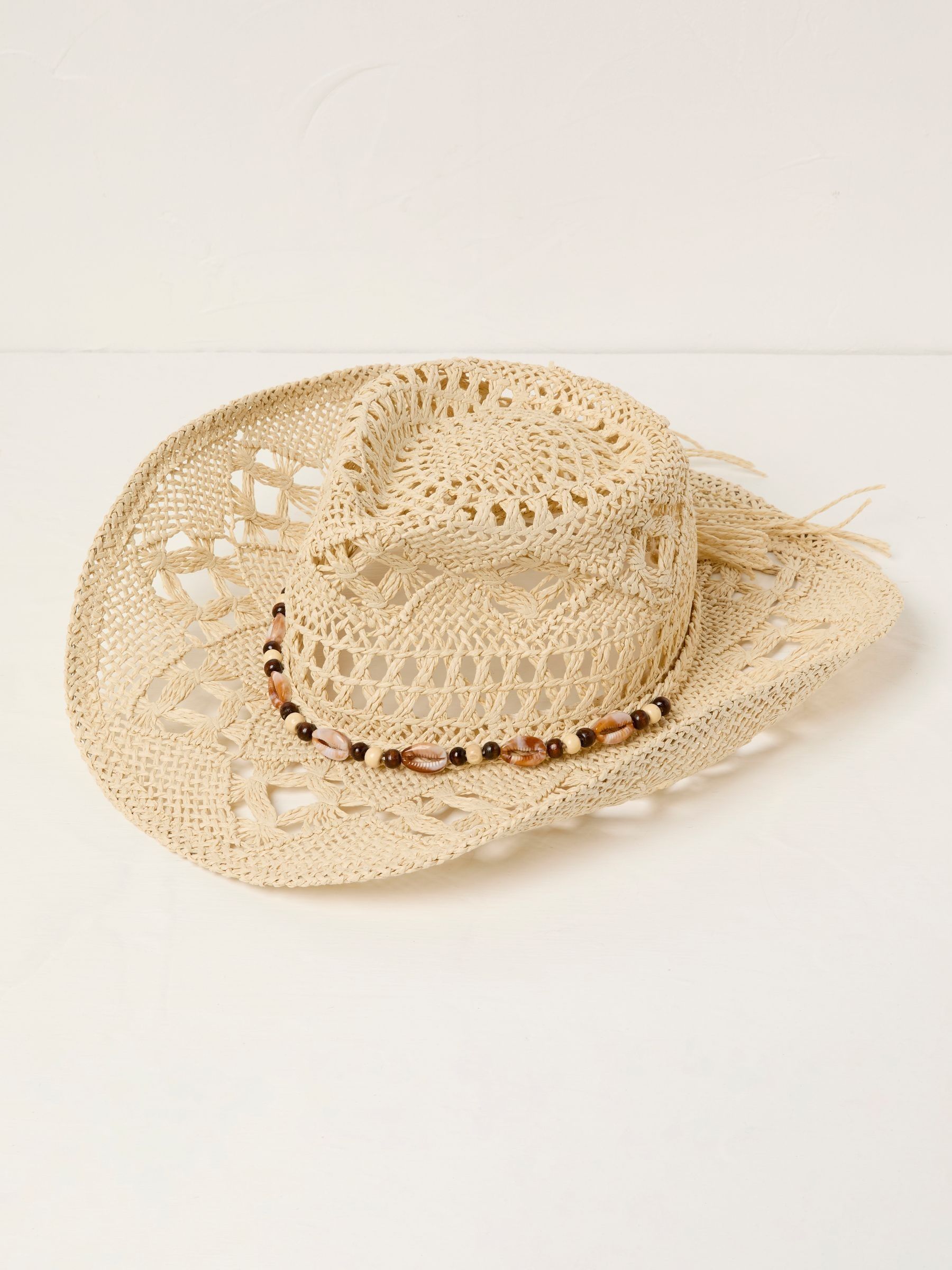 Natural Straw Cowboy Hat - Image 1 of 2