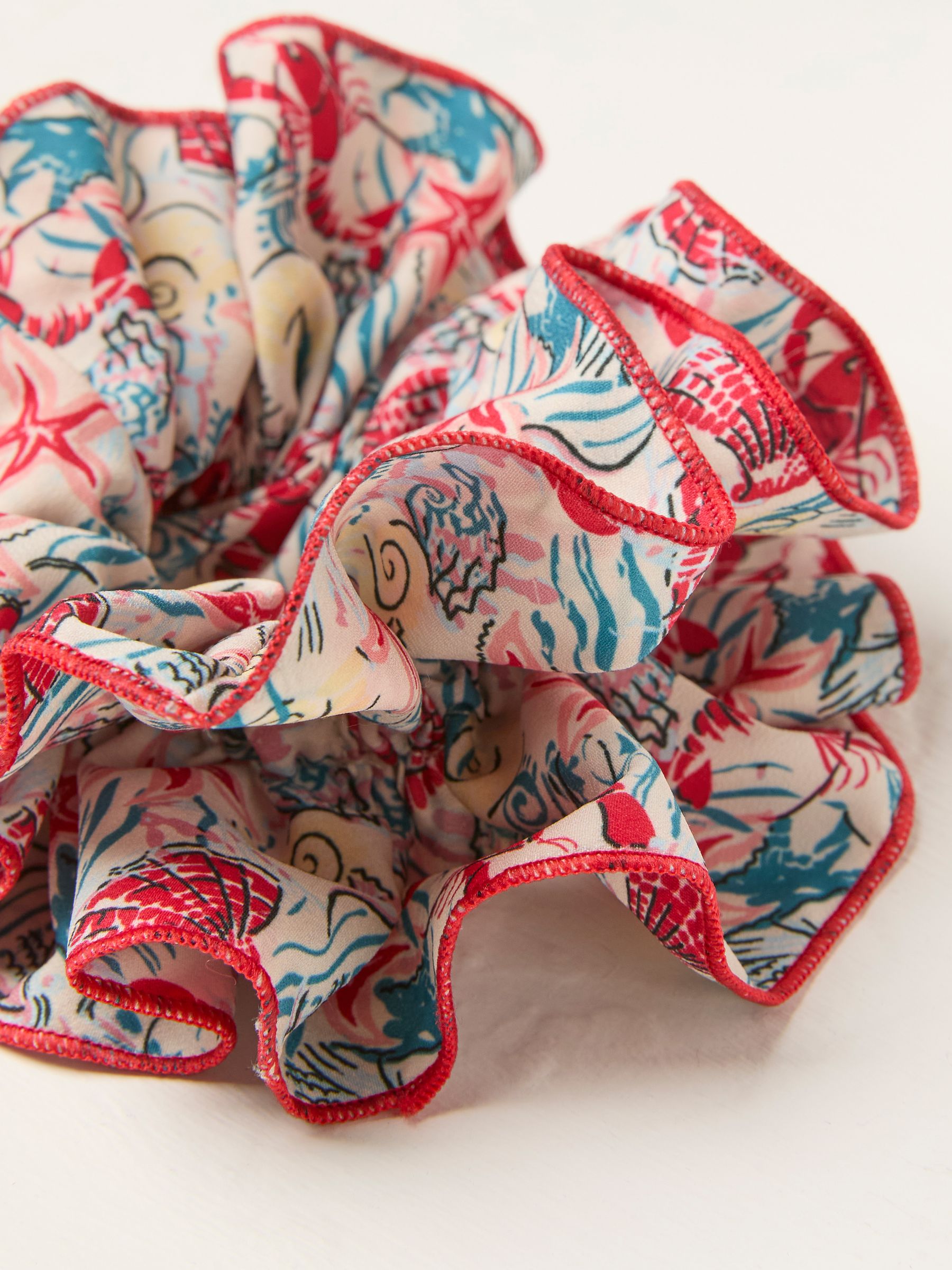 Red Sea Life Hair Scrunchie - Image 4 of 4