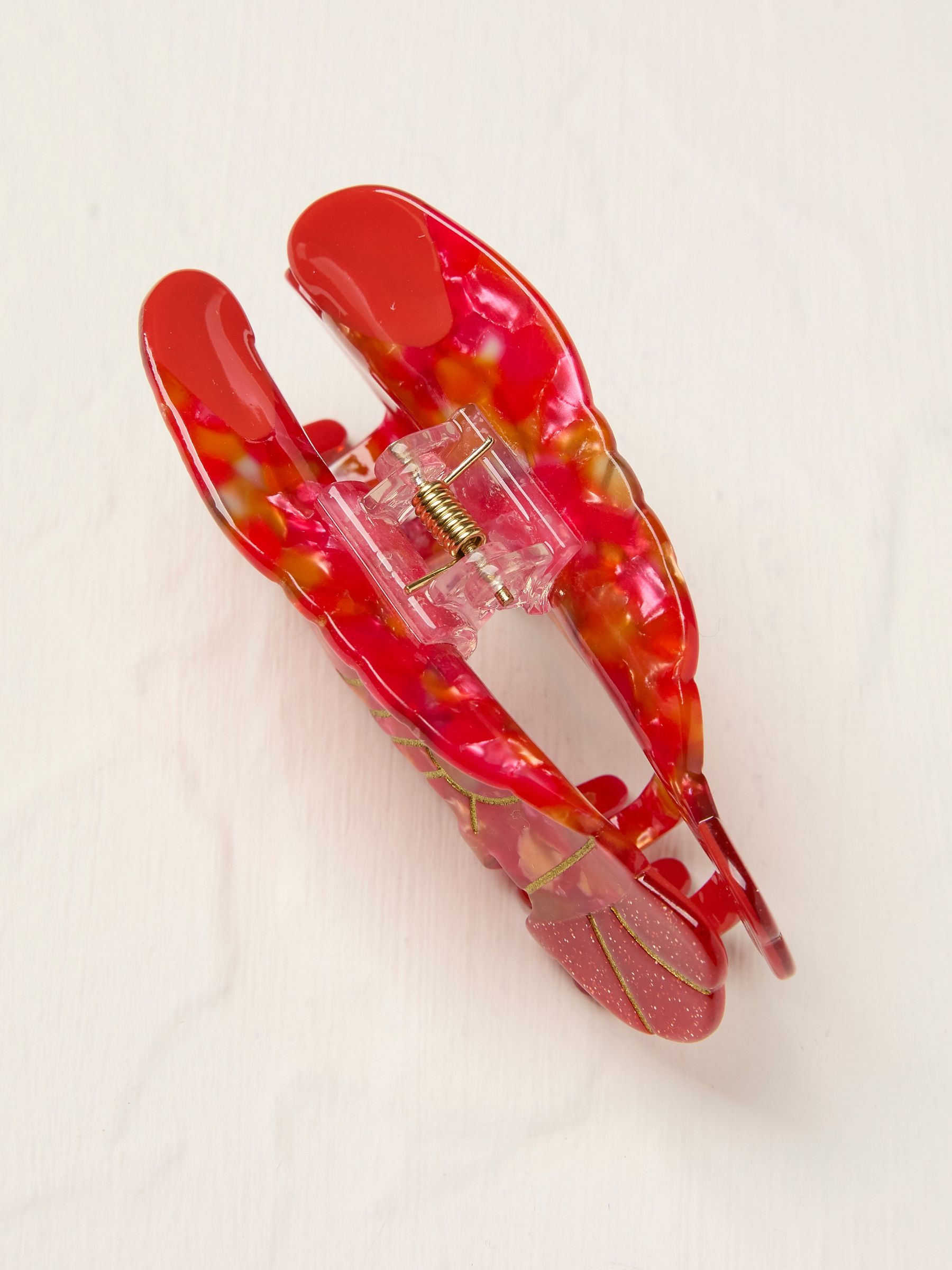 Red Lobster Print Claw Clip - Image 2 of 2