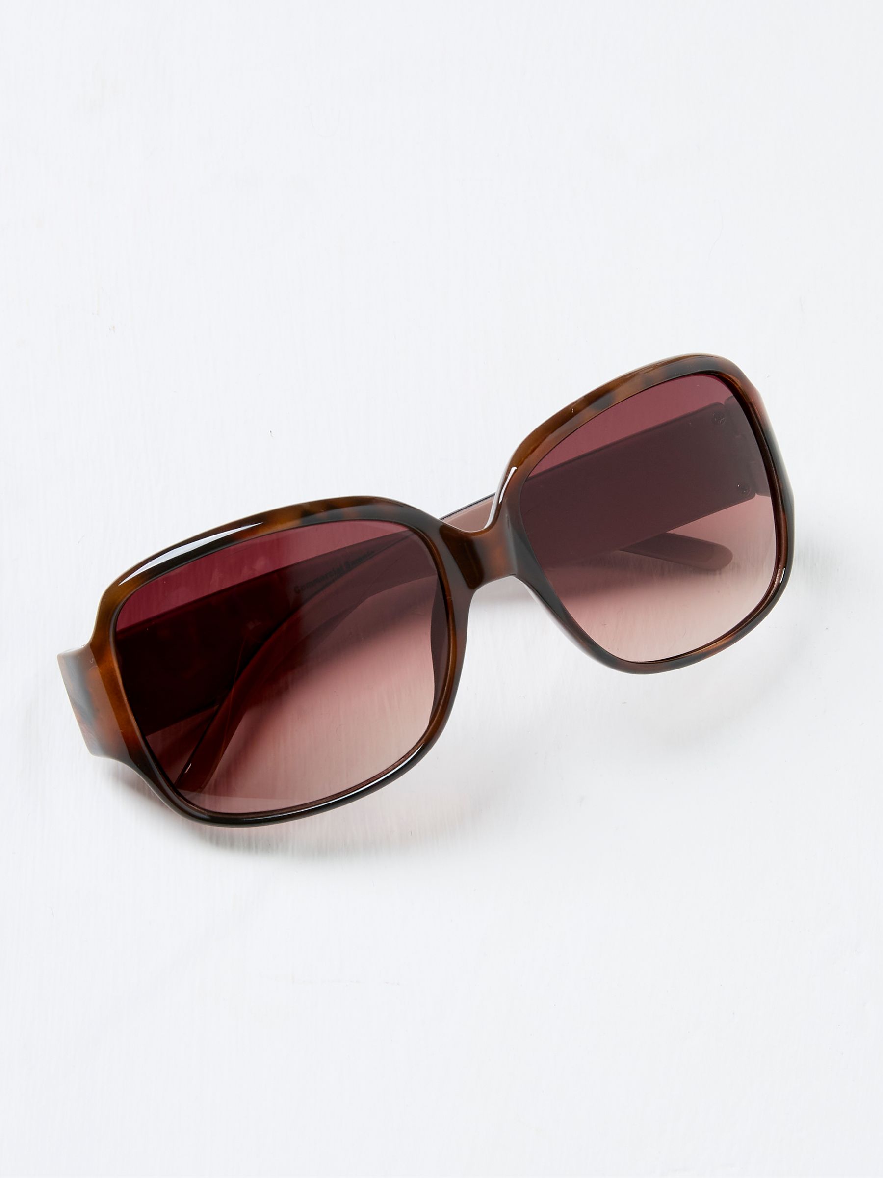 Tortoiseshell Brown Olivia Oversized Sunglasses - Image 1 of 2