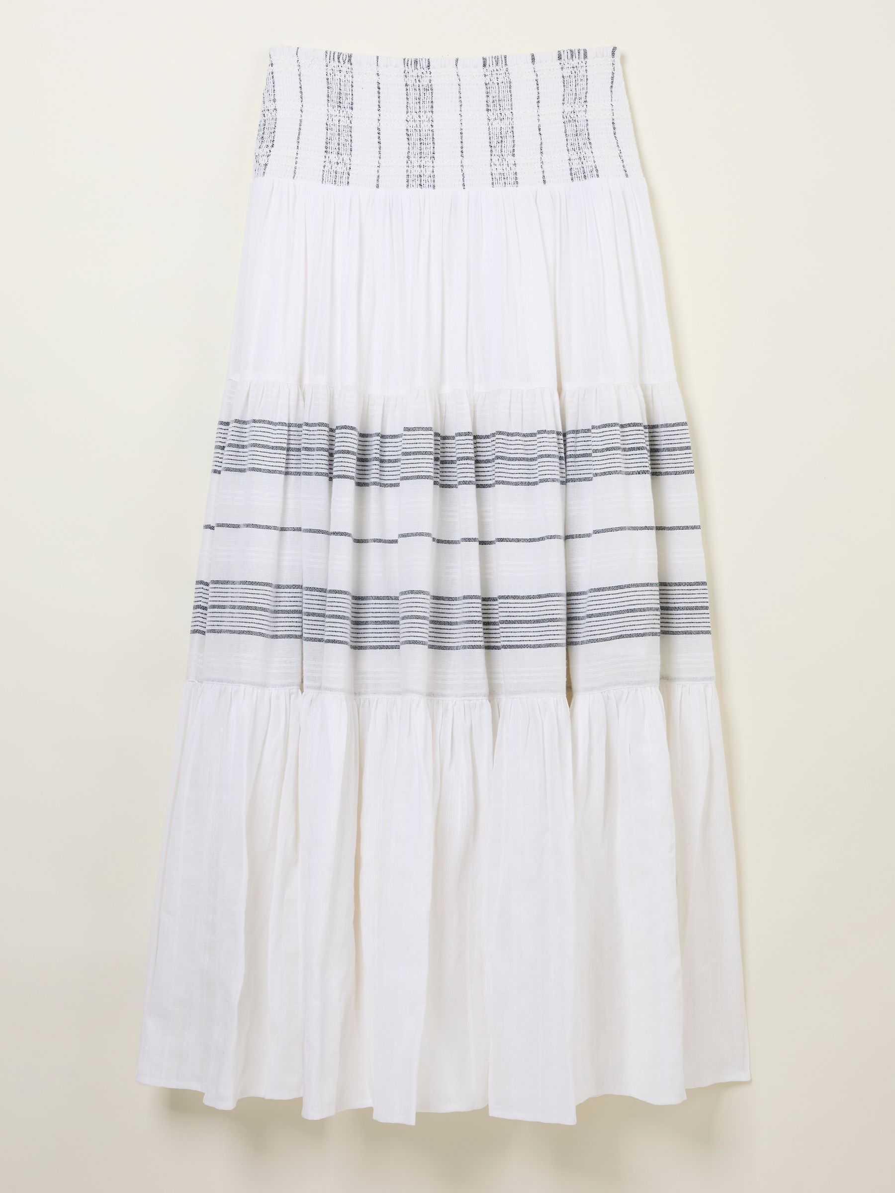 Roxi Ivory Beachwear Stripe Skirt - Image 7 of 7