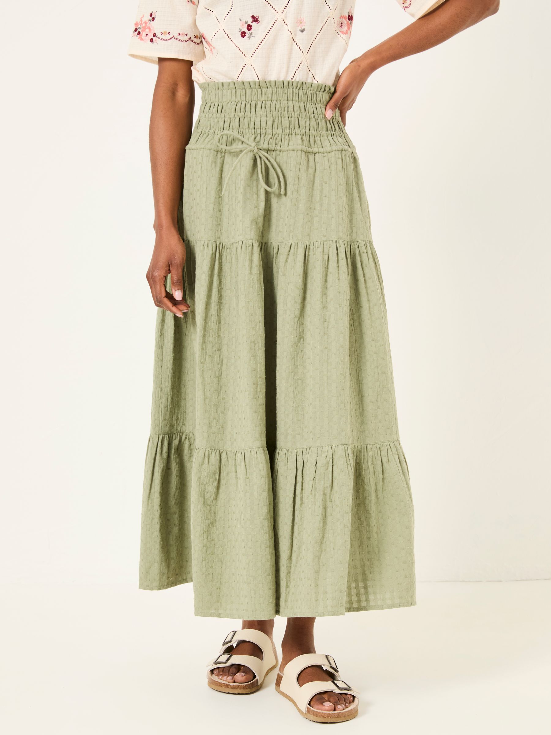Green Beeble Billi Midi Skirt - Image 5 of 7