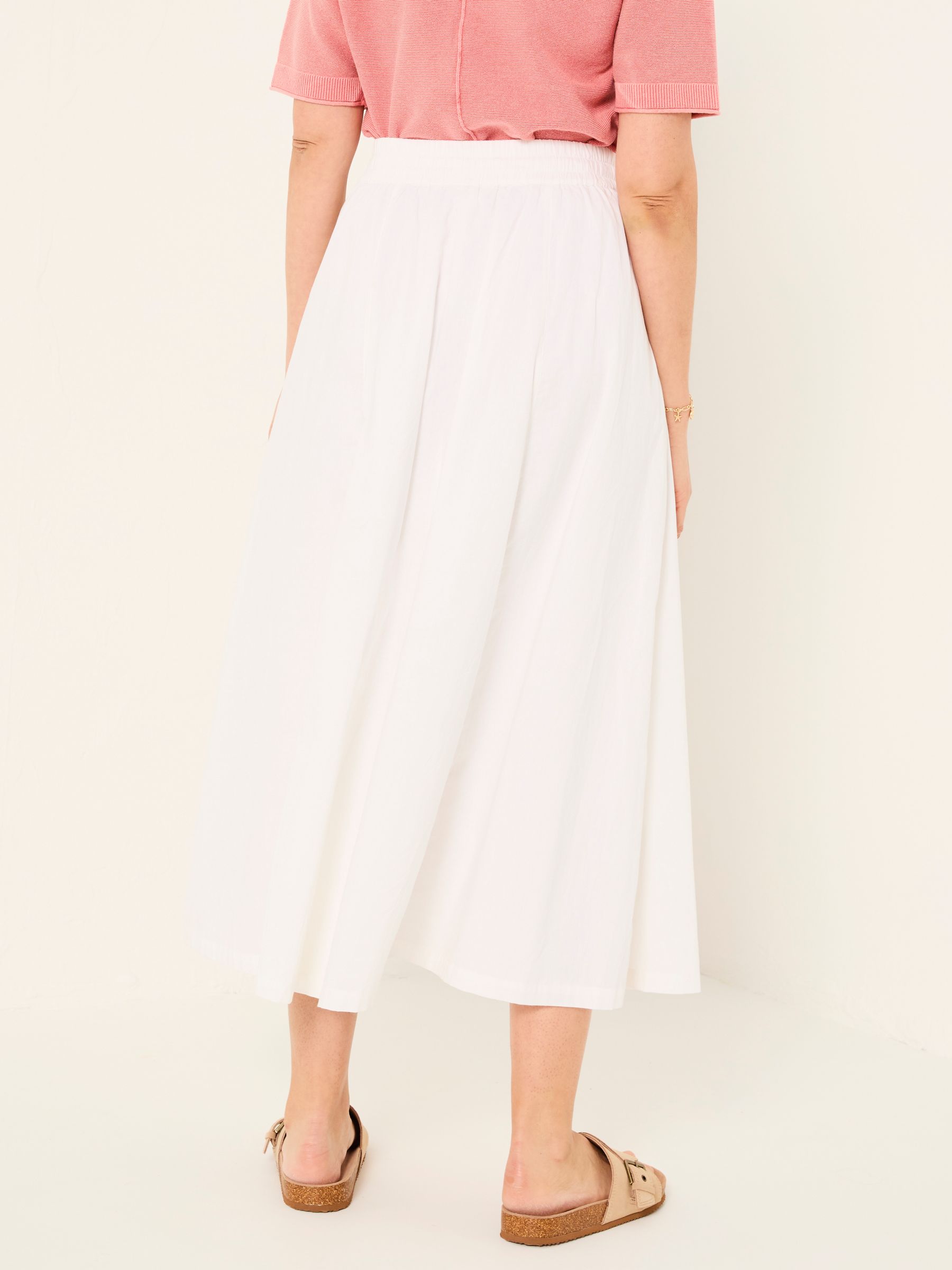 White Sulli Poplin Skirt - Image 2 of 6