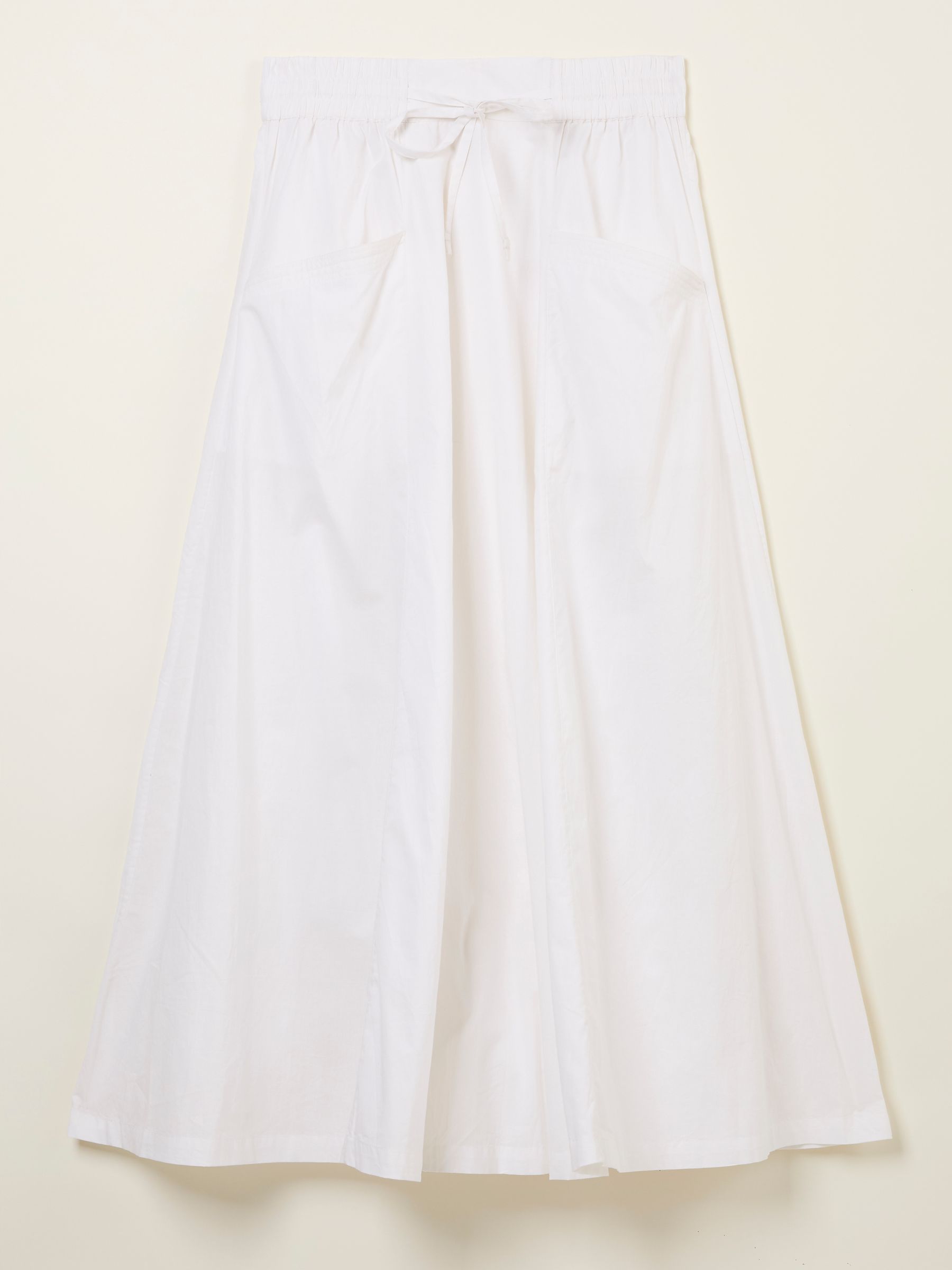 White Sulli Poplin Skirt - Image 6 of 6