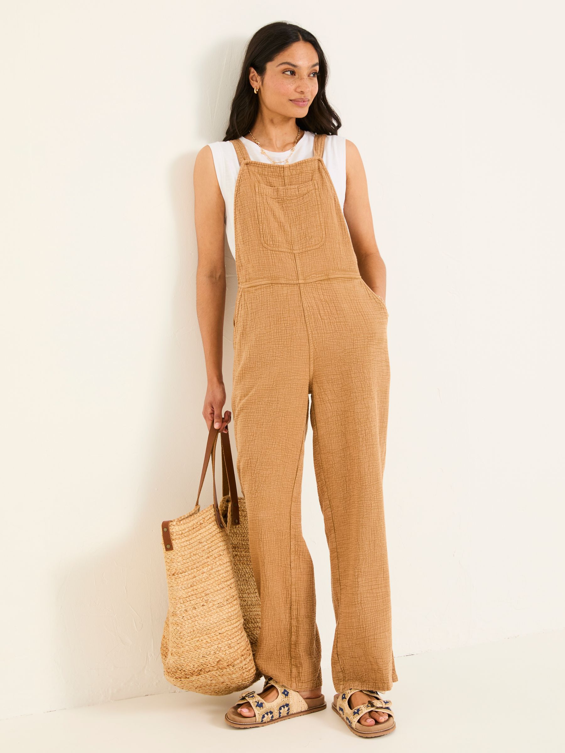 Doubles Golden Tan Jumpsuit - Image 2 of 7