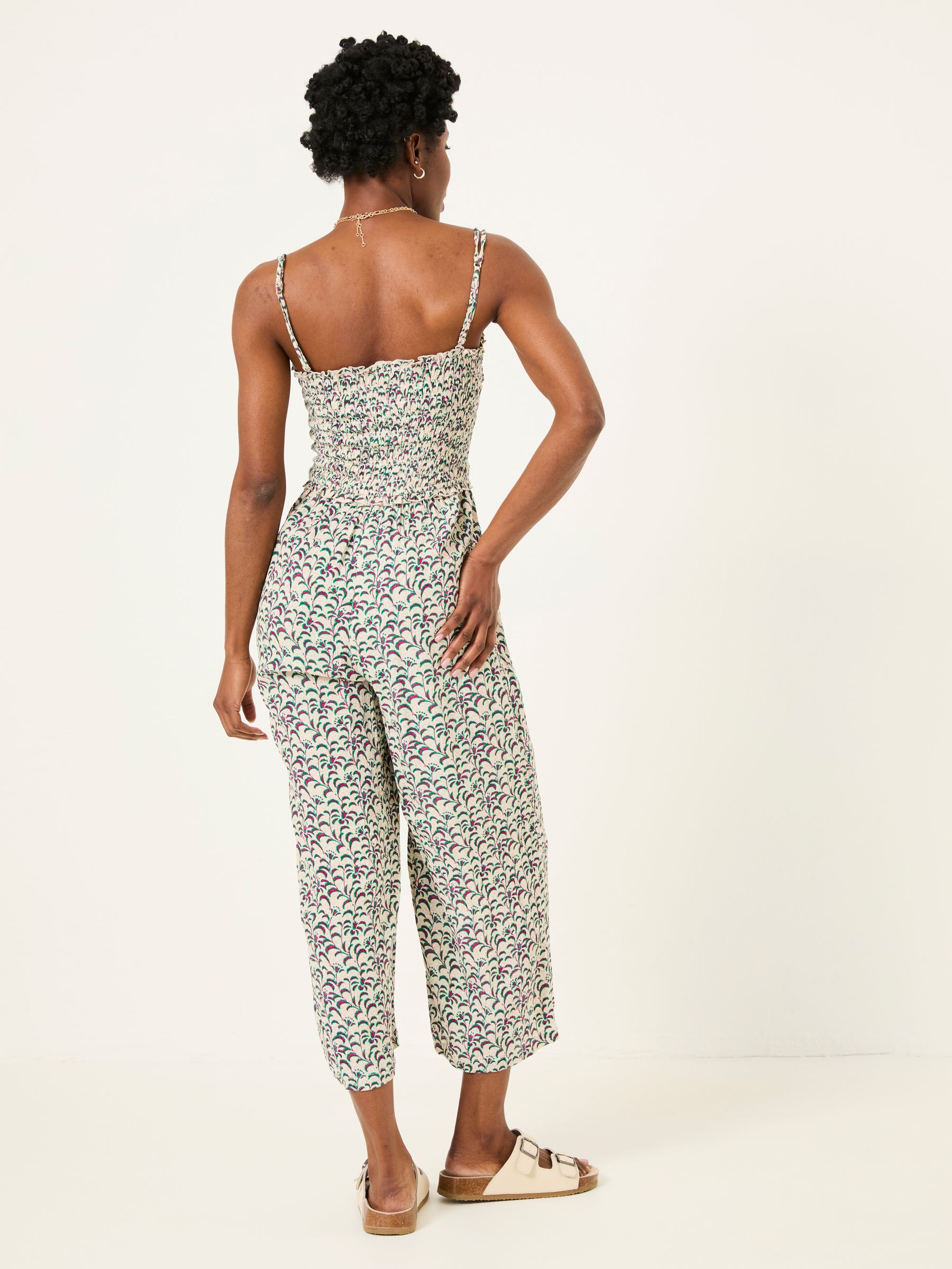 Natalie Multi Vine Floral Jumpsuit - Image 3 of 6