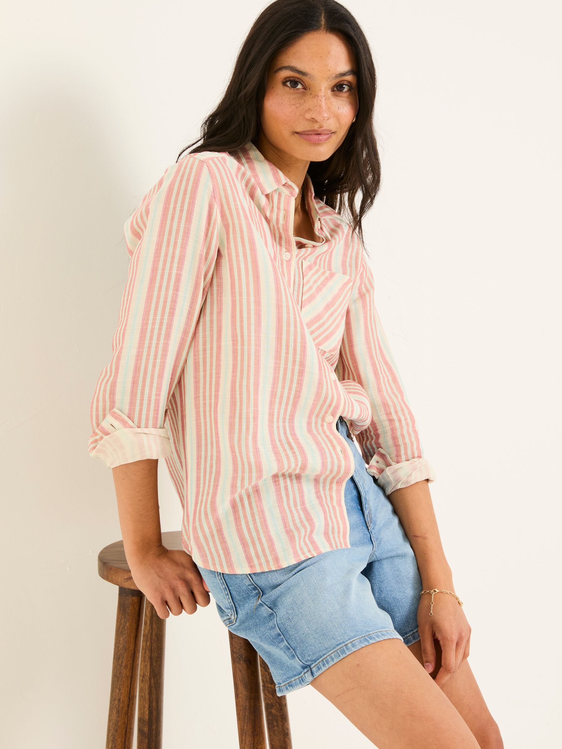 Olivia Multi Stripe Shirt - Image 2 of 6