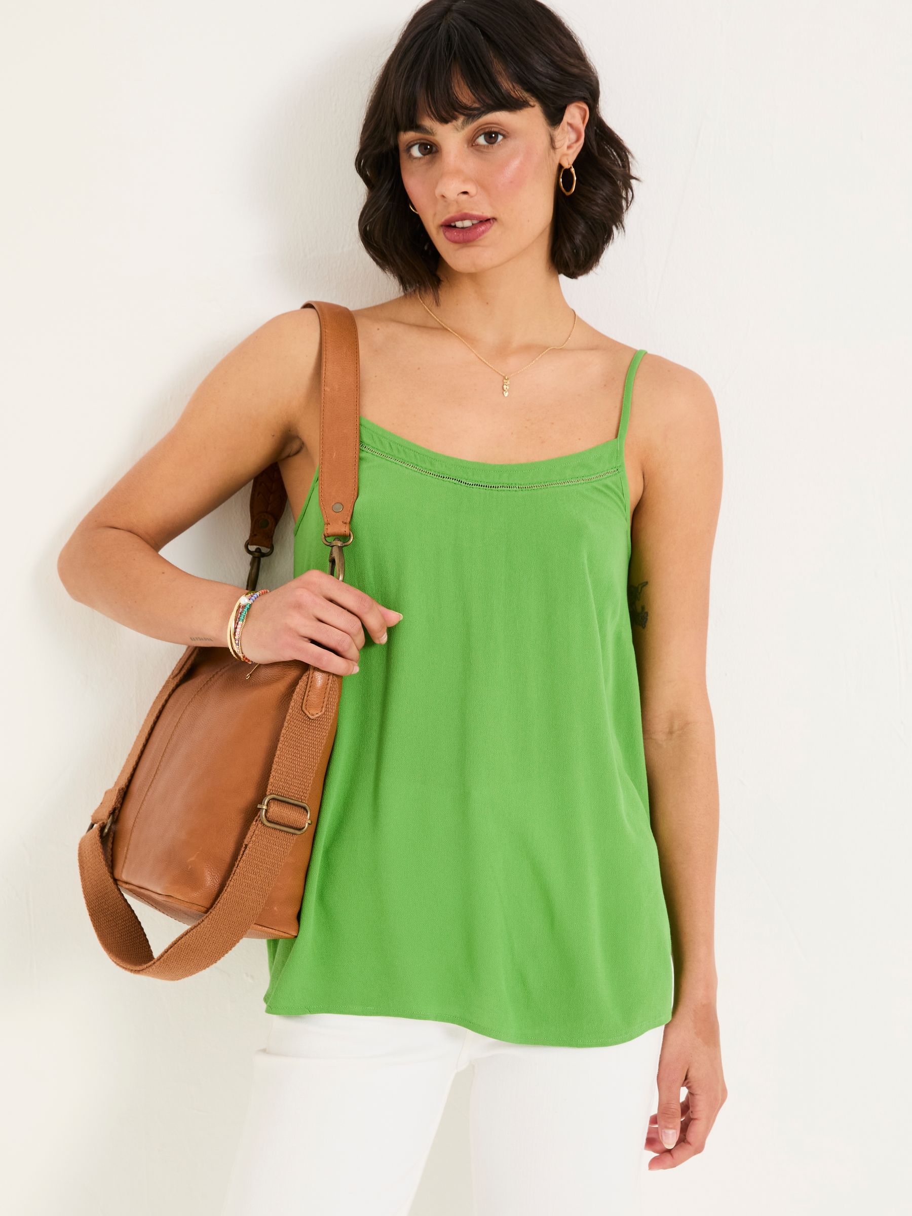 Sisley Bright Green Cami - Image 1 of 6