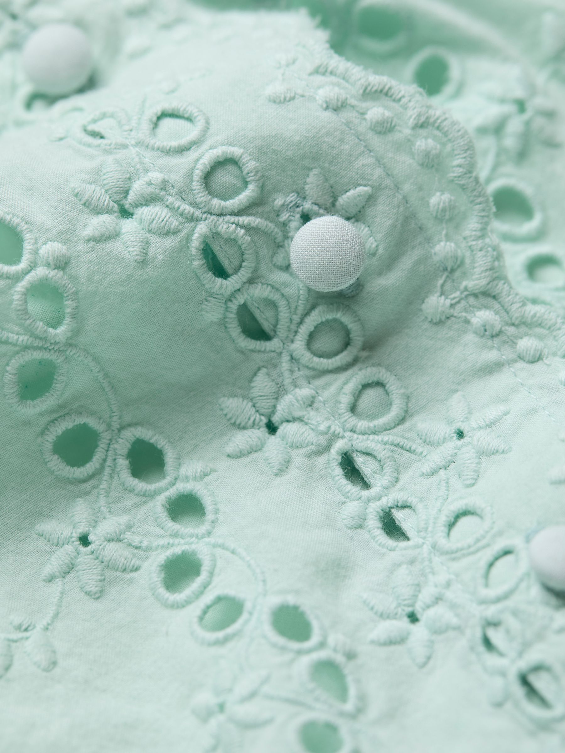 Aguste Mint Green Broderie Blouse - Image 11 of 11
