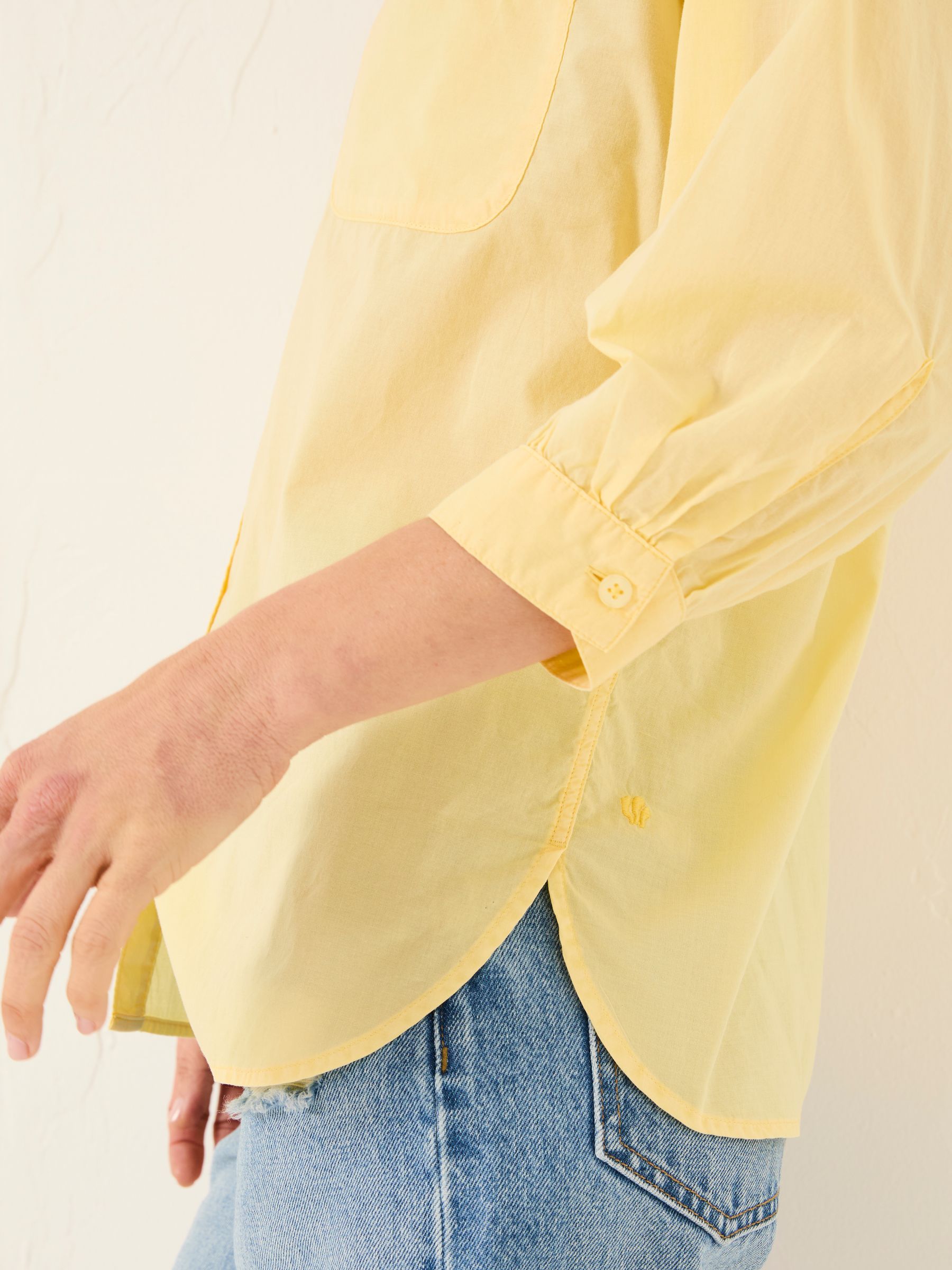Whitney Light Yellow Shirt - Image 4 of 5