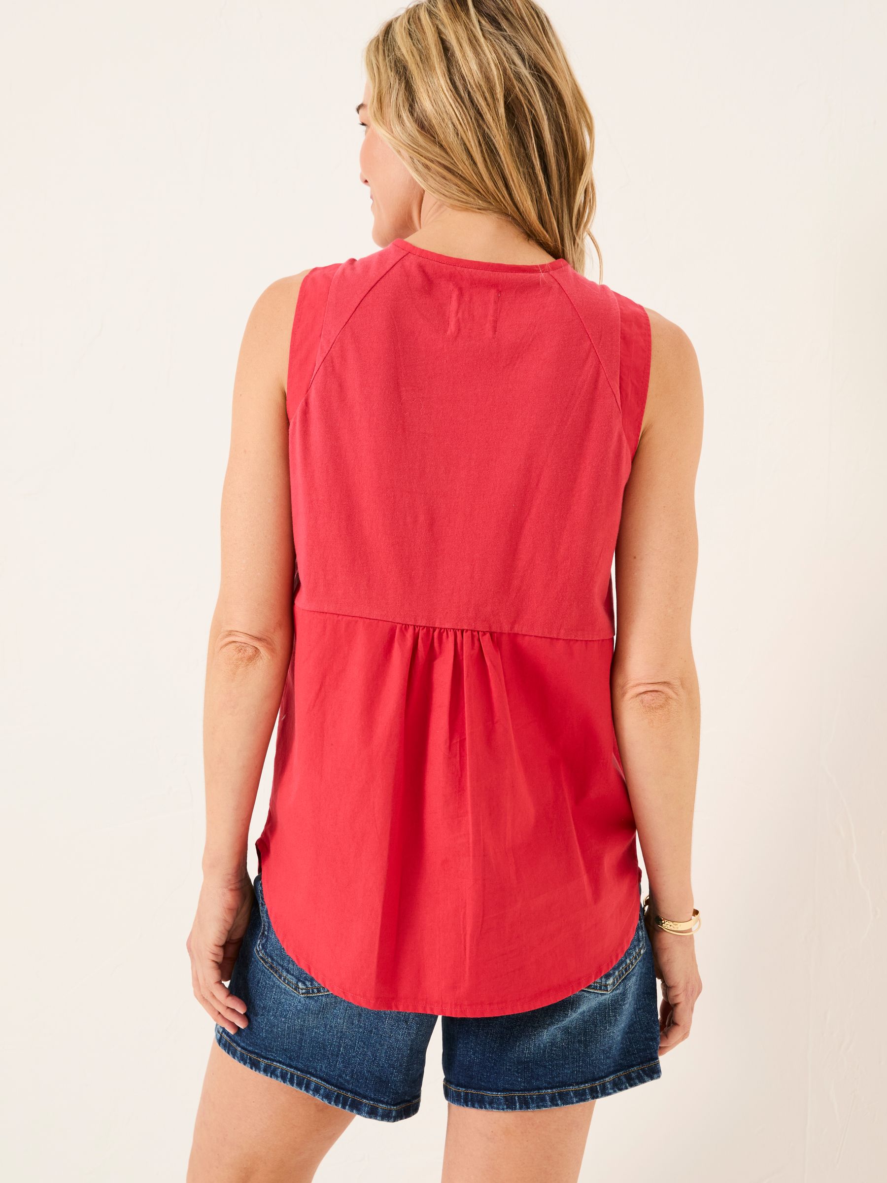 Lauren Rust Red Longline Top - Image 2 of 5