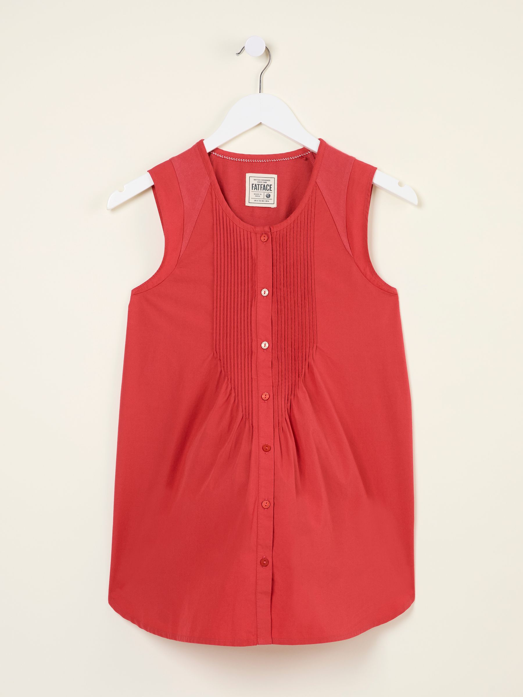 Lauren Rust Red Longline Top - Image 5 of 5