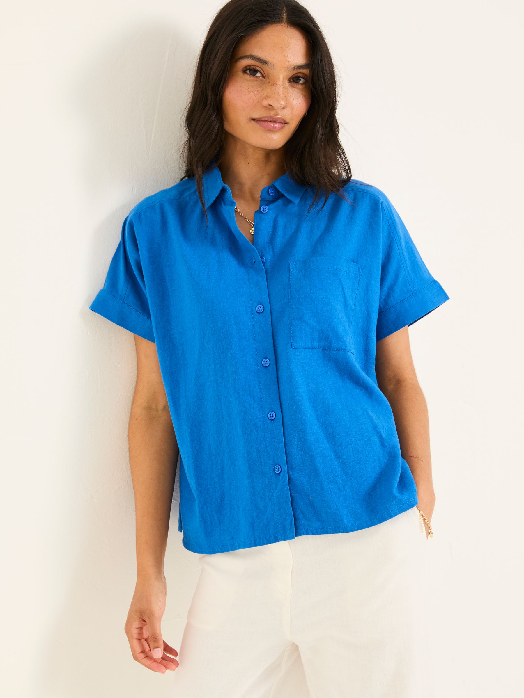 Sanchez Mid Blue Shirt - Image 1 of 6