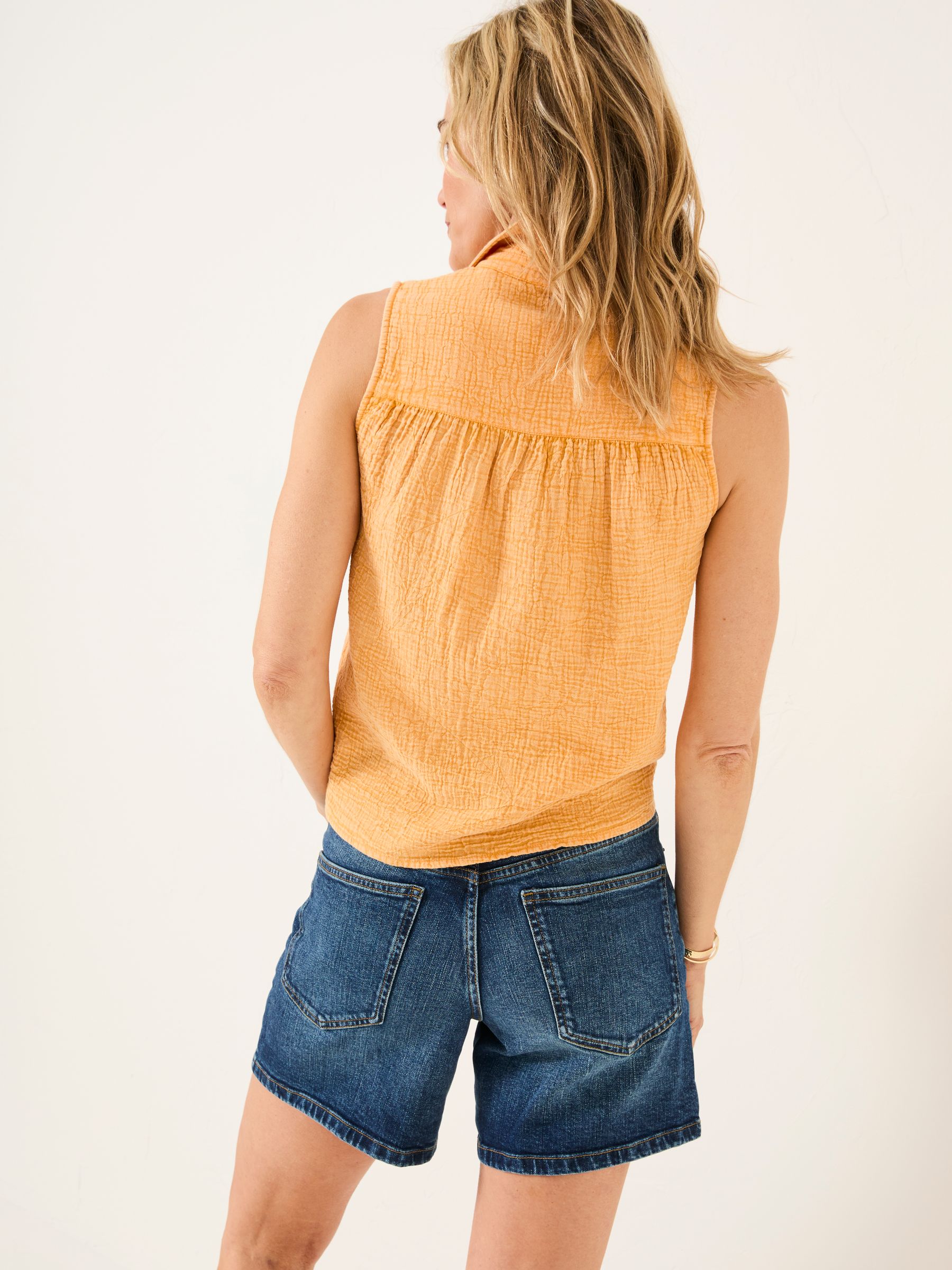 Orange Sam Front Tie Shirt - Image 2 of 5