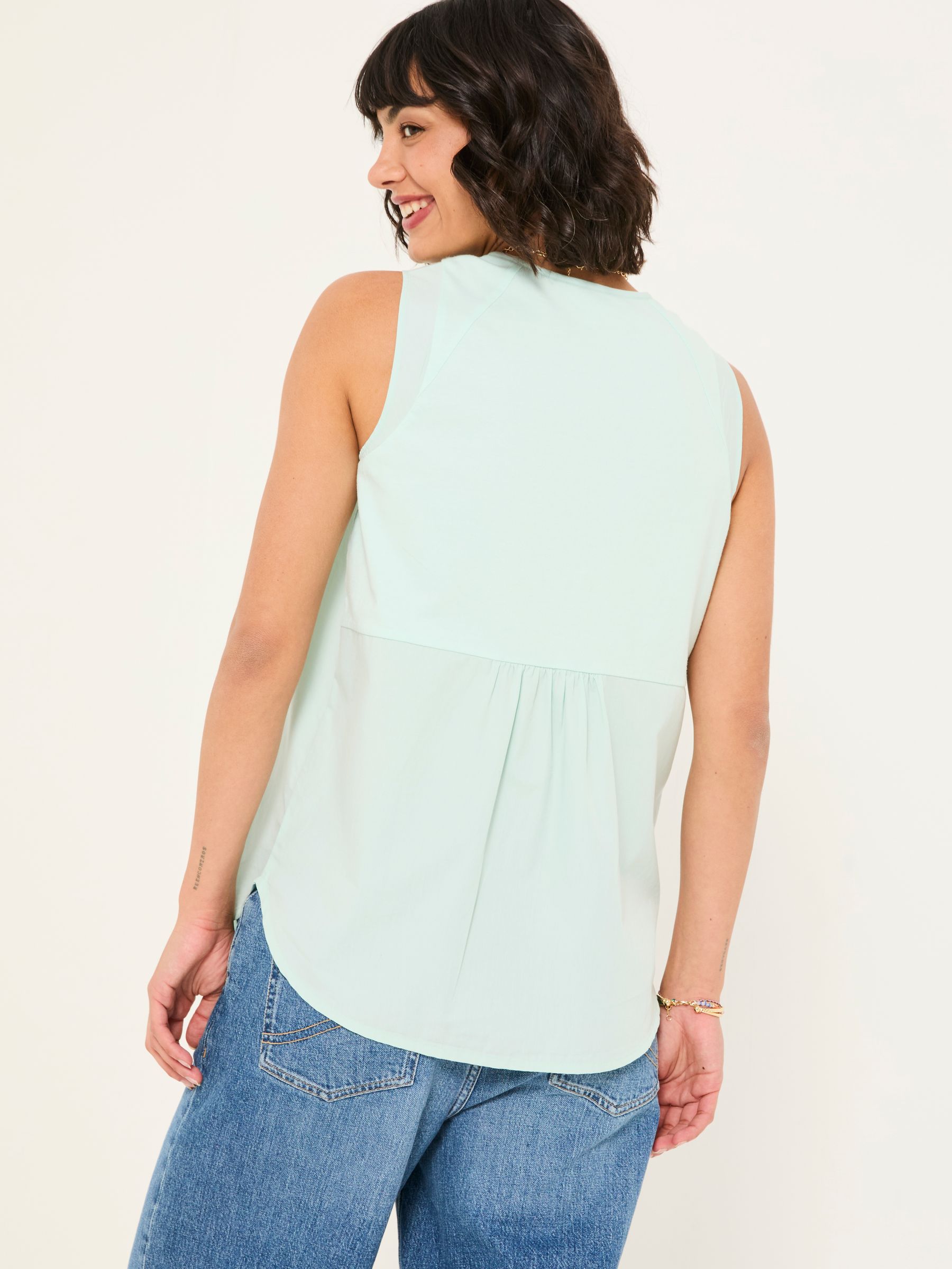 Lauren Mint Green Longline Top - Image 2 of 6