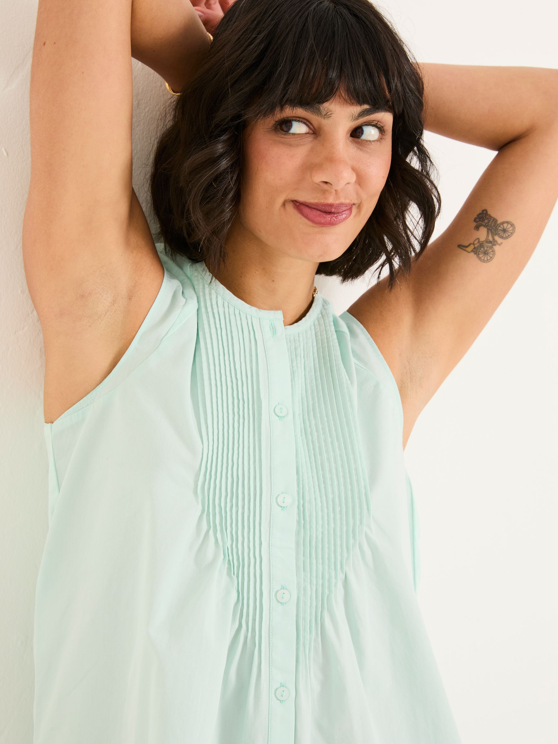Lauren Mint Green Longline Top - Image 5 of 6