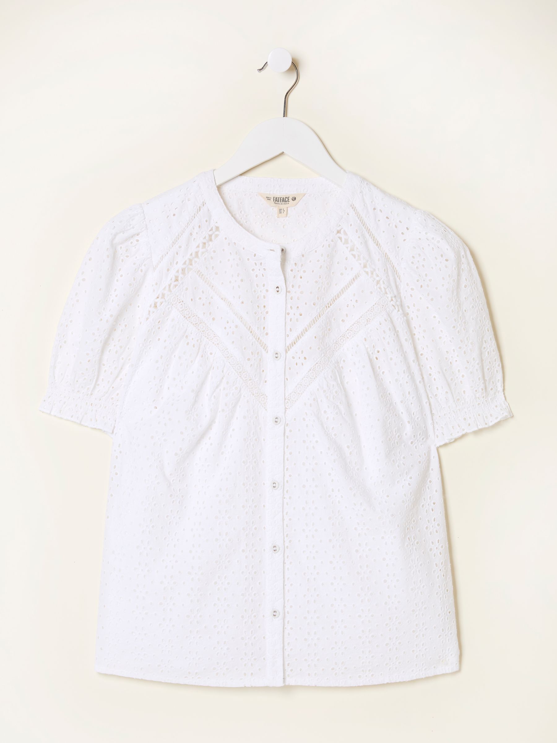 Bonnie White Broderie Blouse - Image 6 of 6