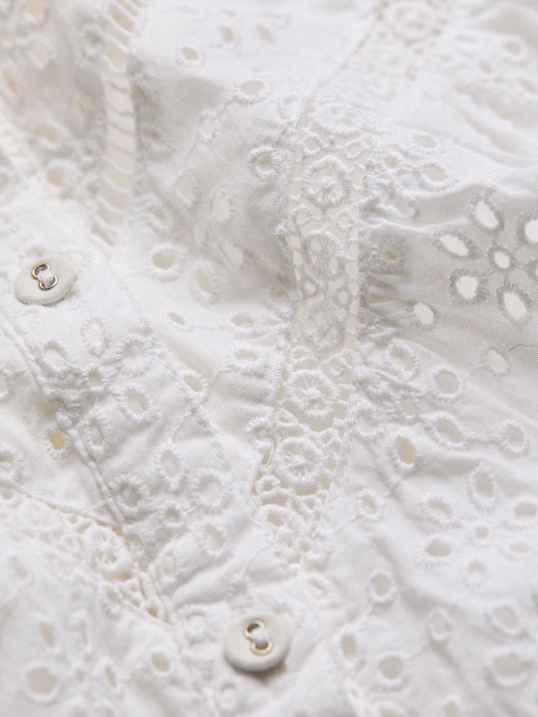Bonnie White Broderie Blouse - Image 7 of 7