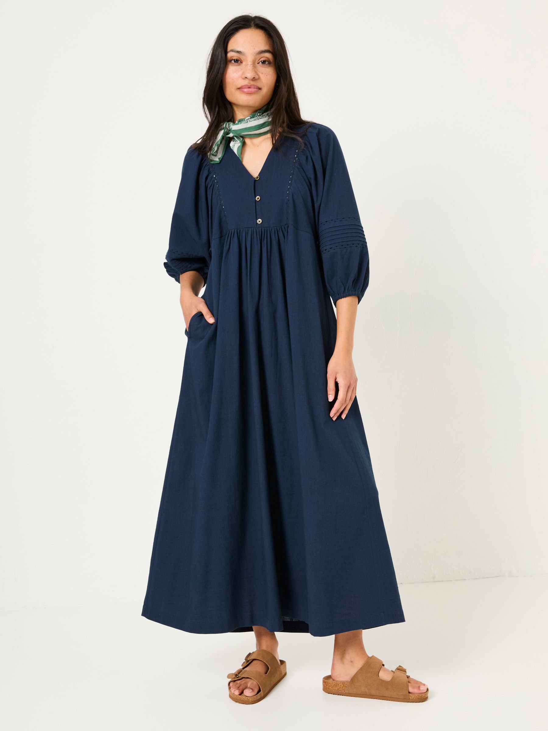 Navy Jess Midi Dress - Image 1 of 5