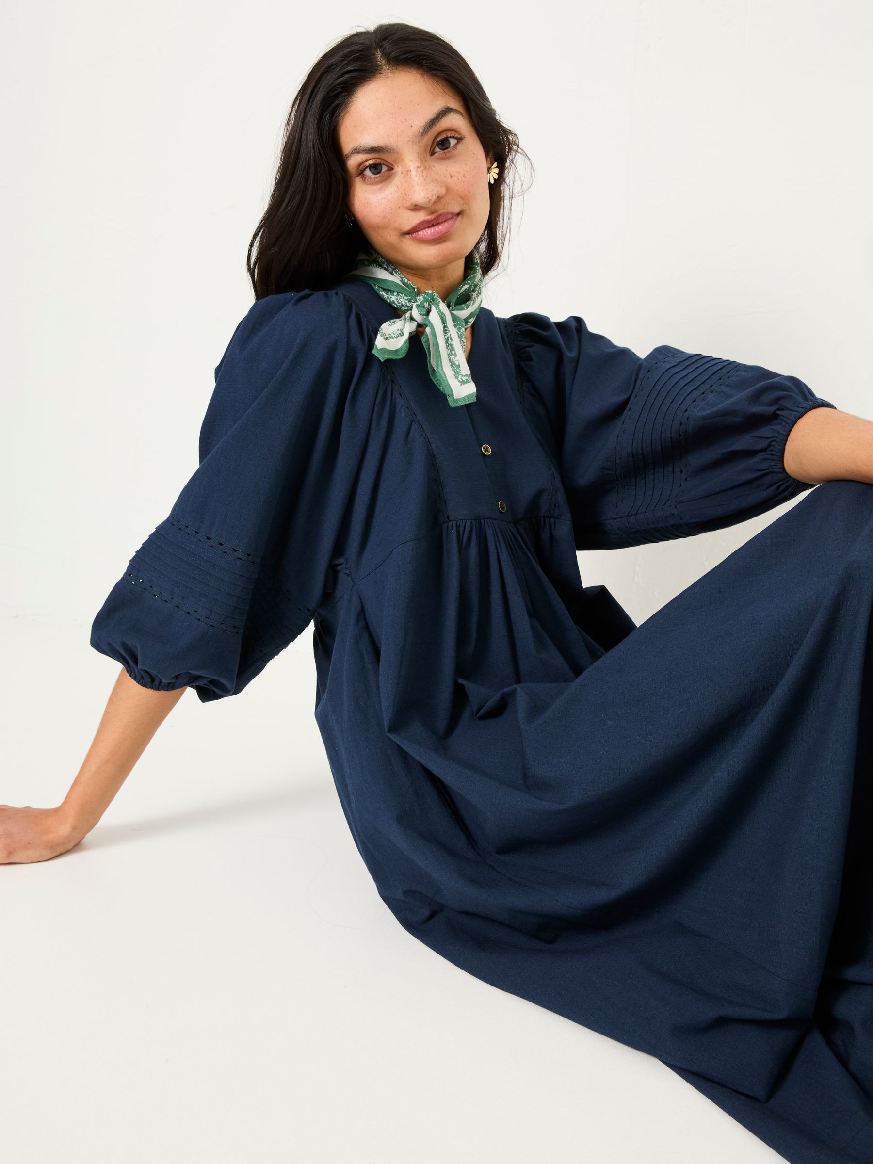 Navy Jess Midi Dress - Image 3 of 5