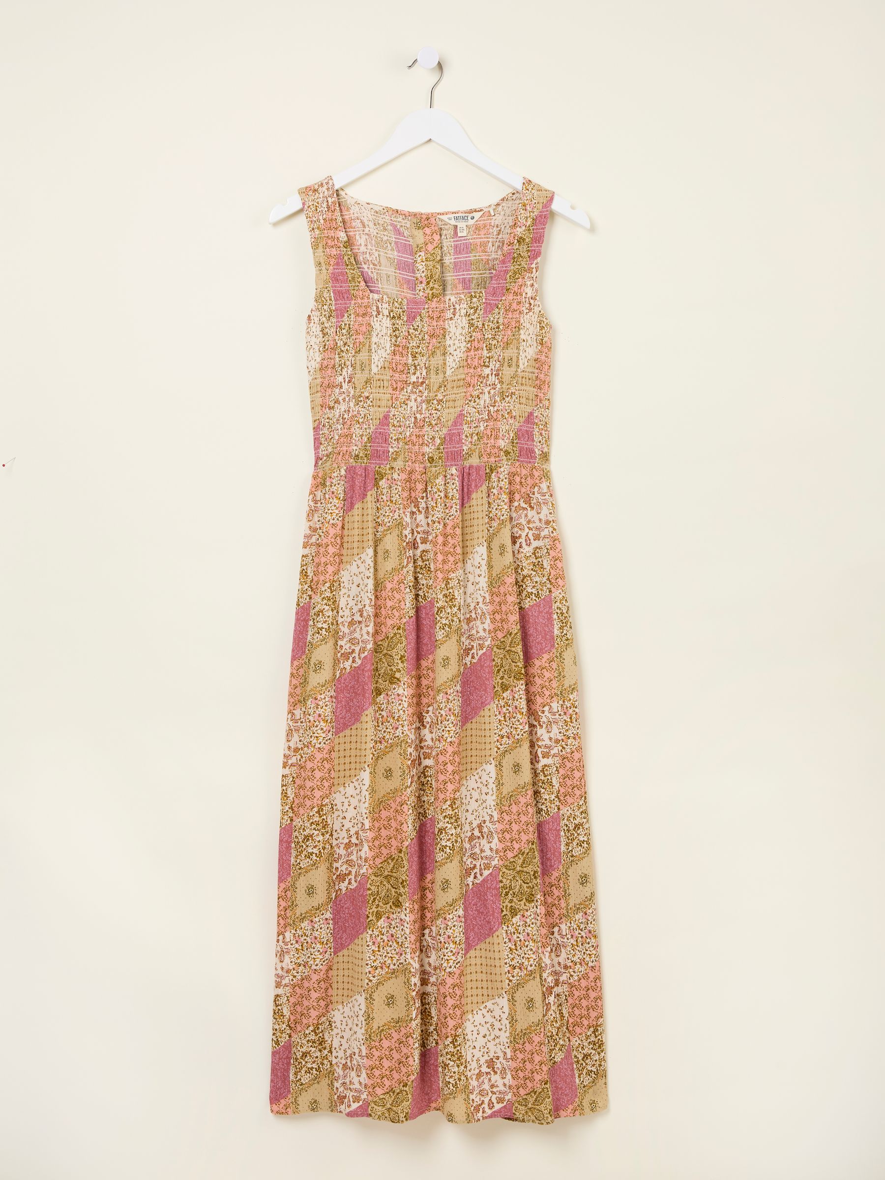 Aria Multi Air Patchwork Midi Dress - Image 6 of 6