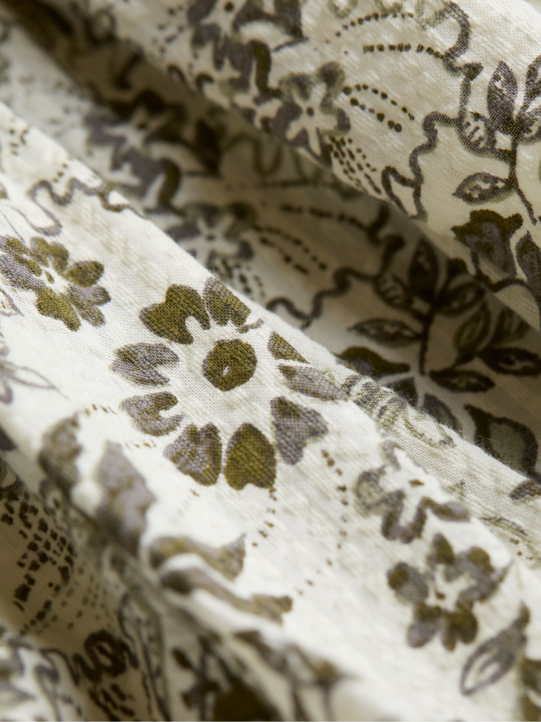 Nancy Ivory Linear Floral Dress - Image 12 of 12
