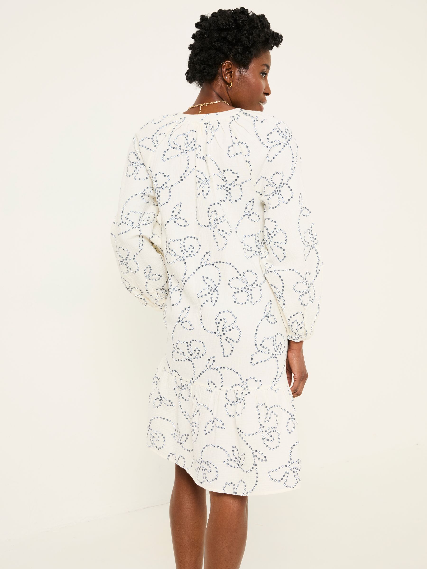 Amy Ivory Frill Tunic - Image 2 of 7