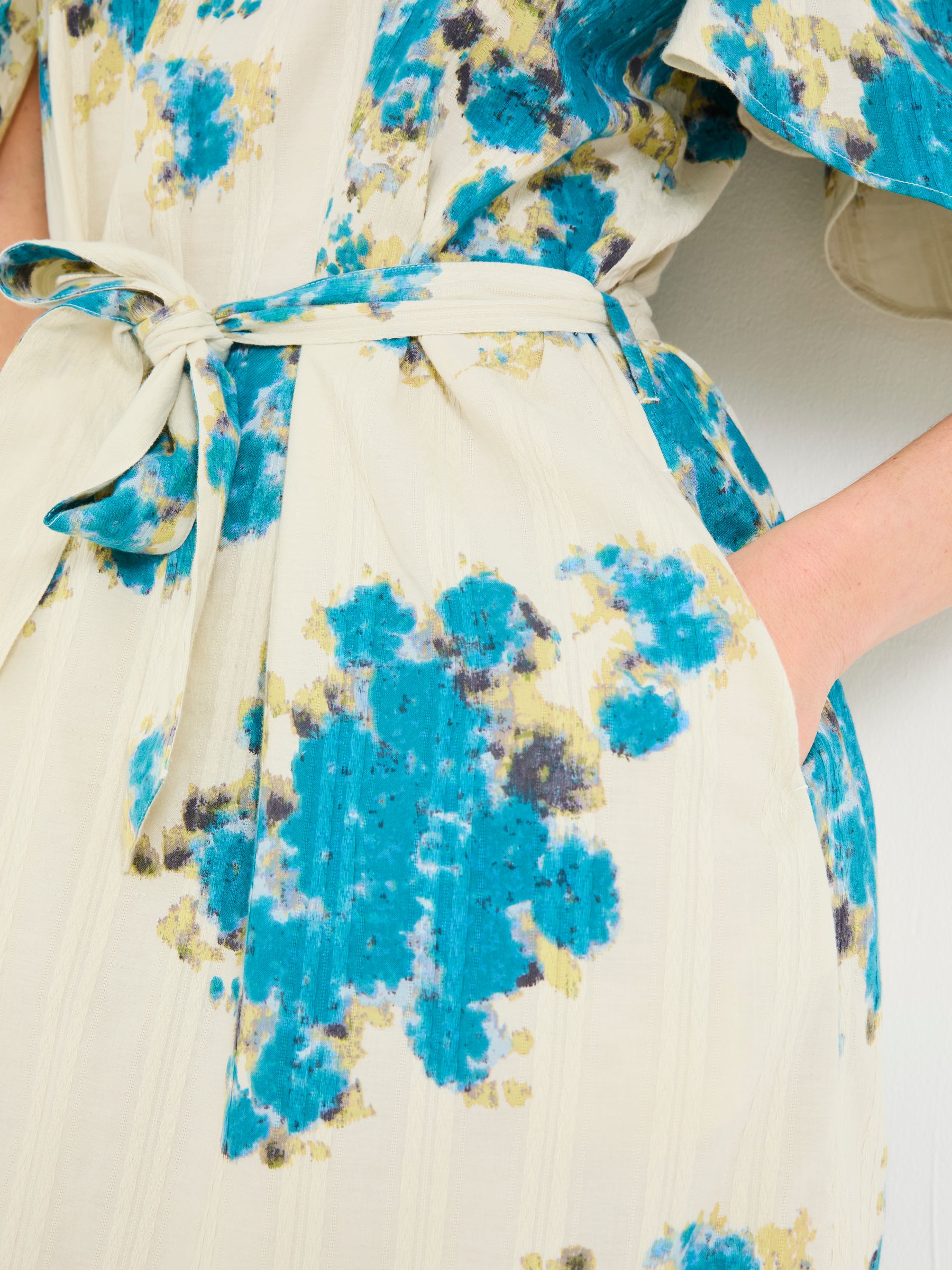 Benny Multi Blurred Floral Dress - Image 5 of 6