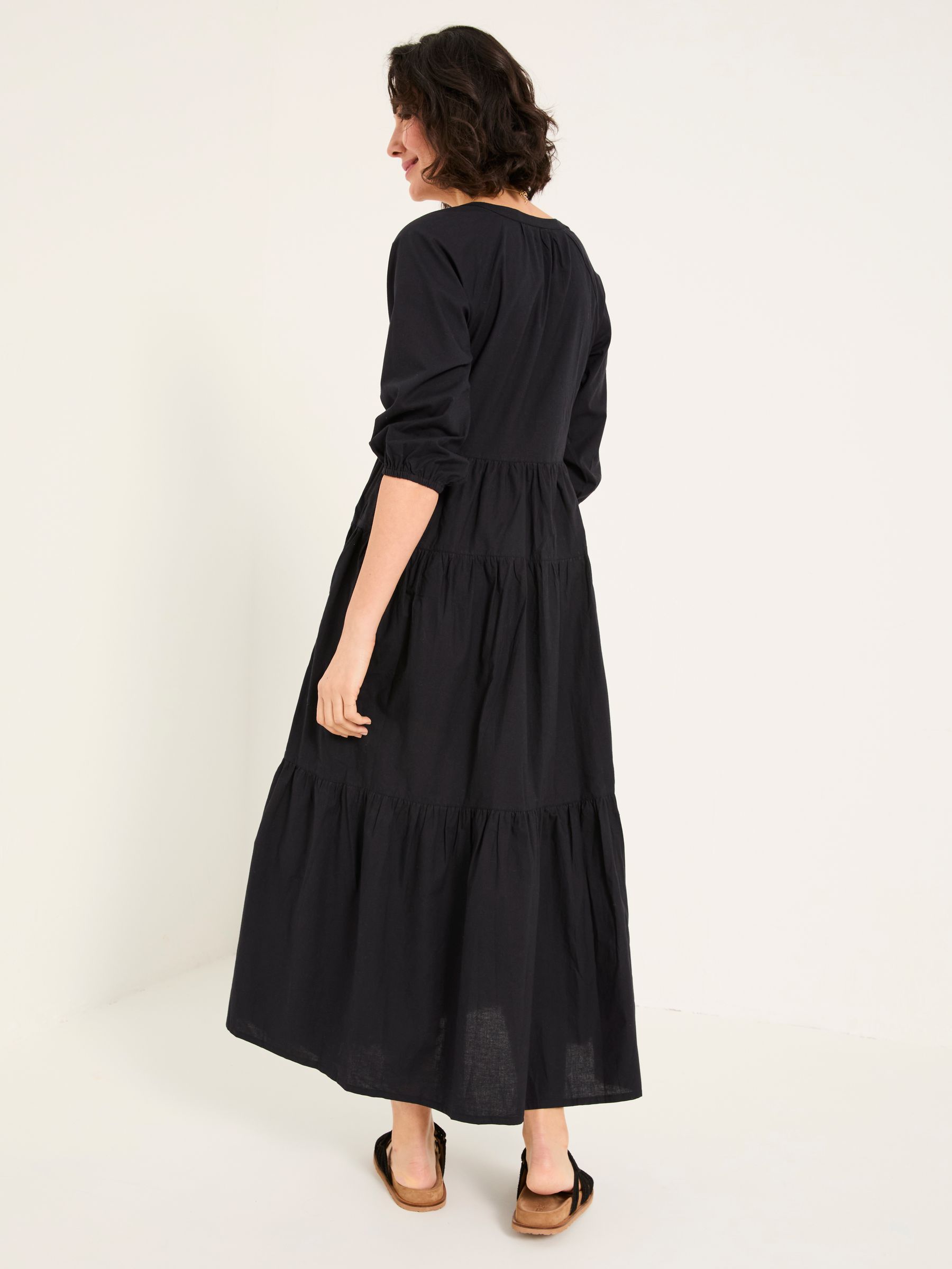 Kelly Black Maxi Dress - Image 3 of 6