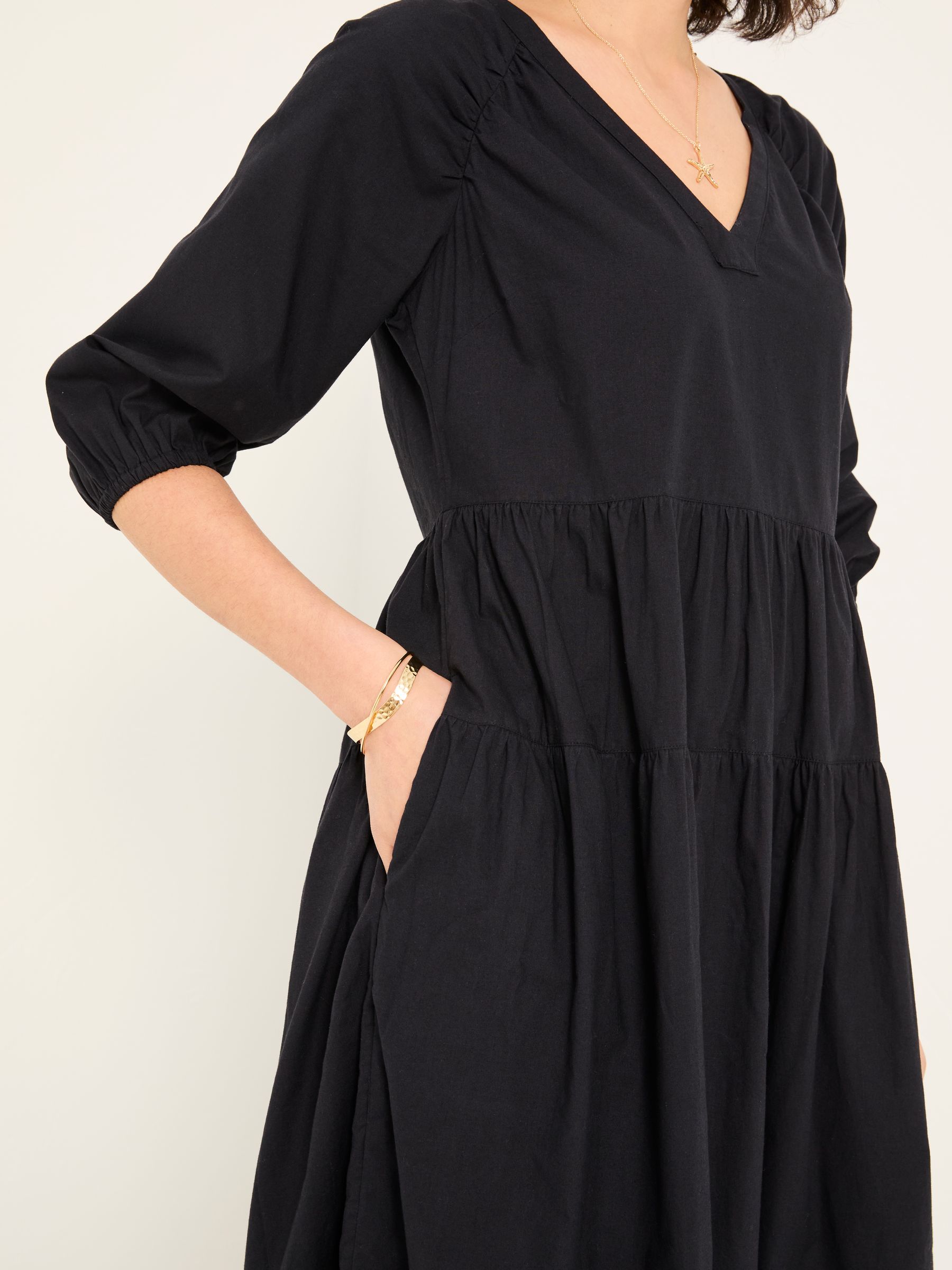Kelly Black Maxi Dress - Image 4 of 6