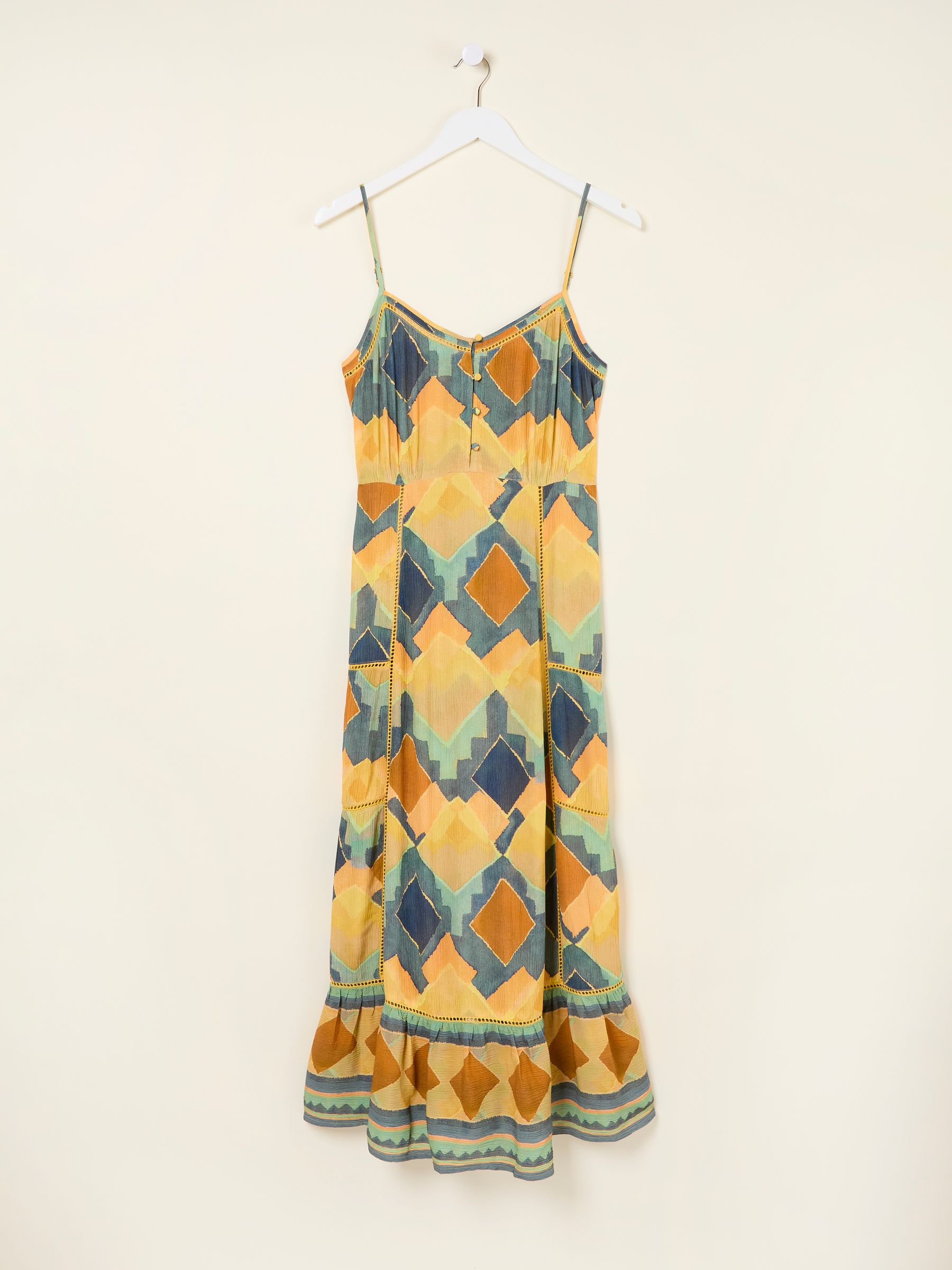 Mae Multi Abstract Midi Dress - Image 6 of 6